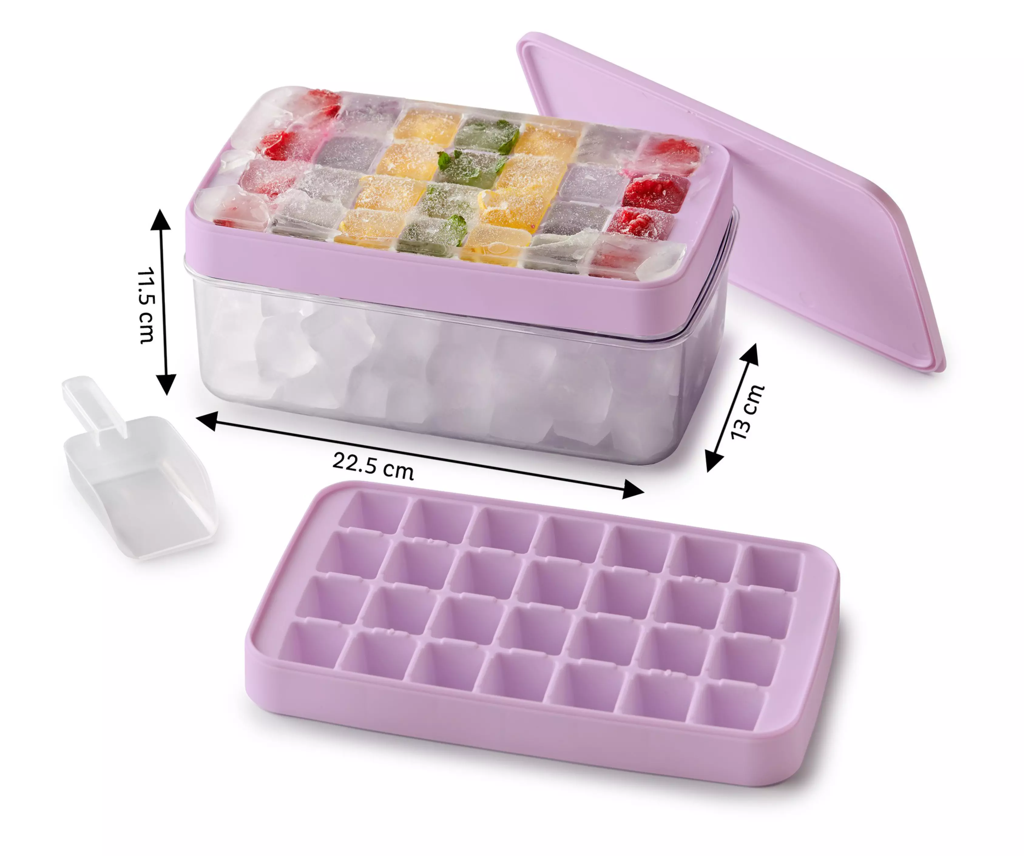 Eiswrfelform mit Aufbewahrungsbox, 56 Wrfel | Betty Bossi