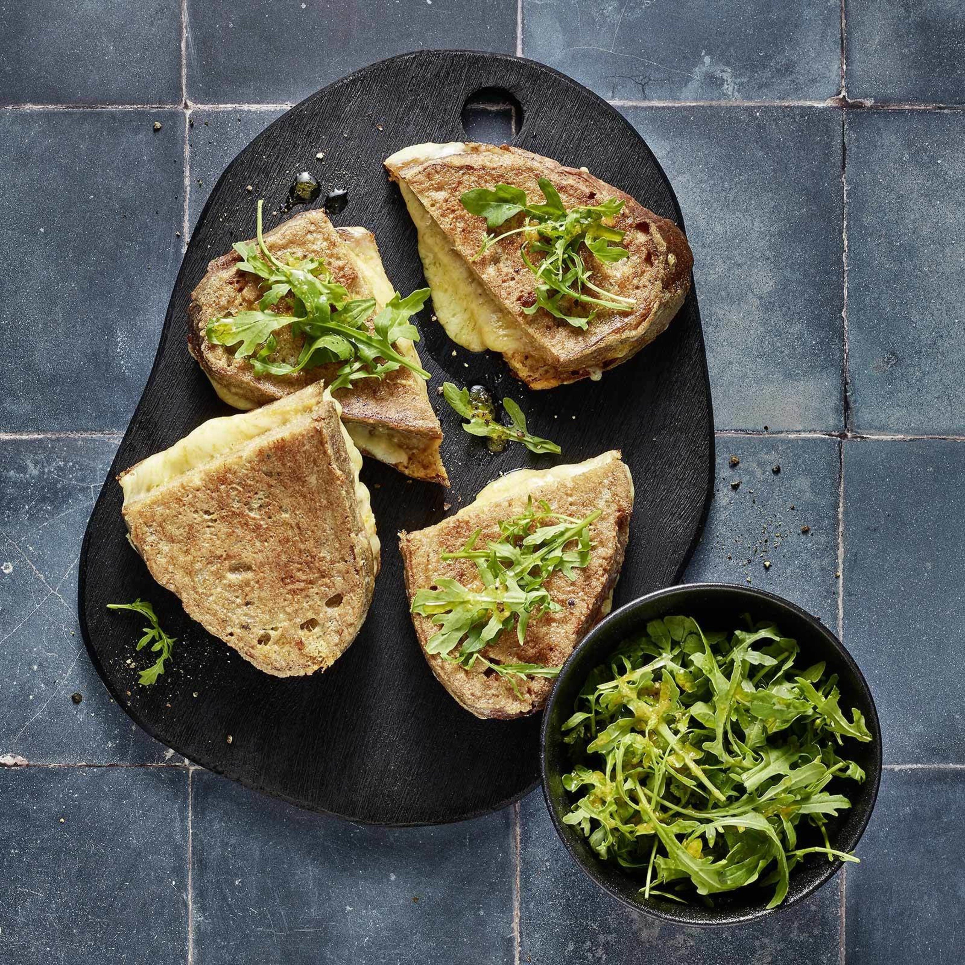 Käse-Ei-Toast