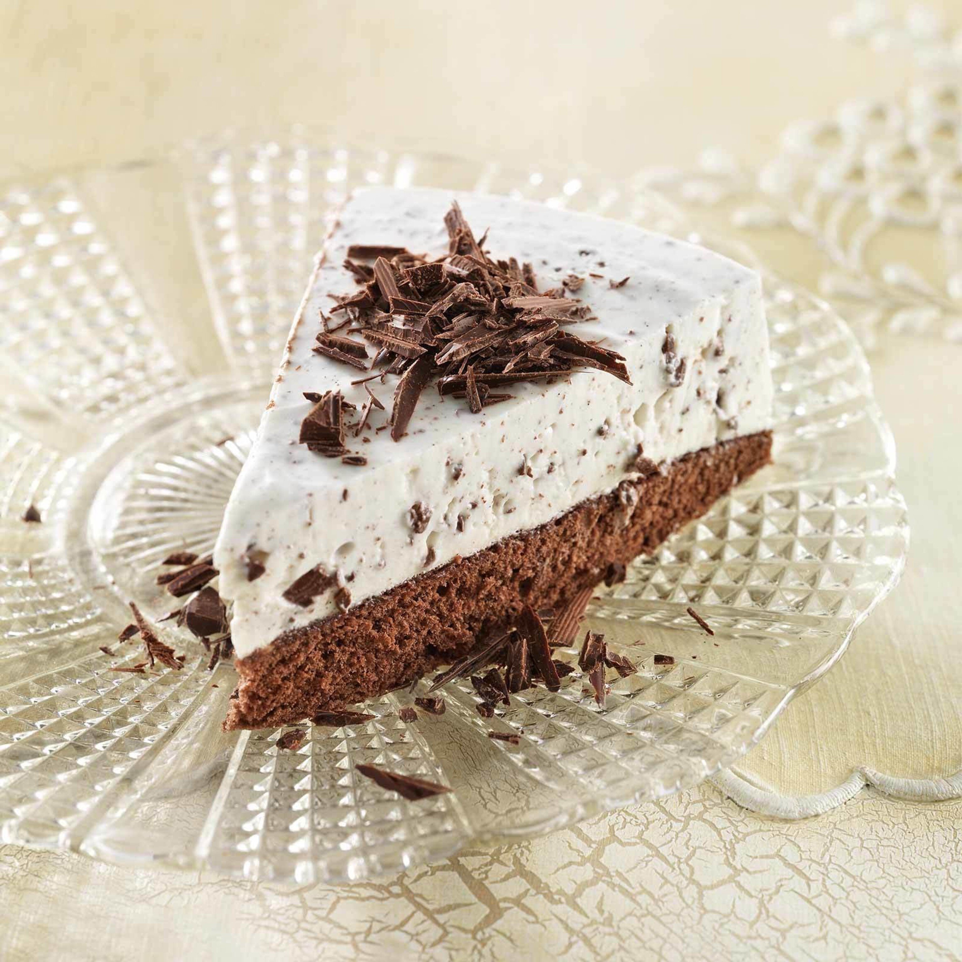 Tourte au yogourt stracciatella