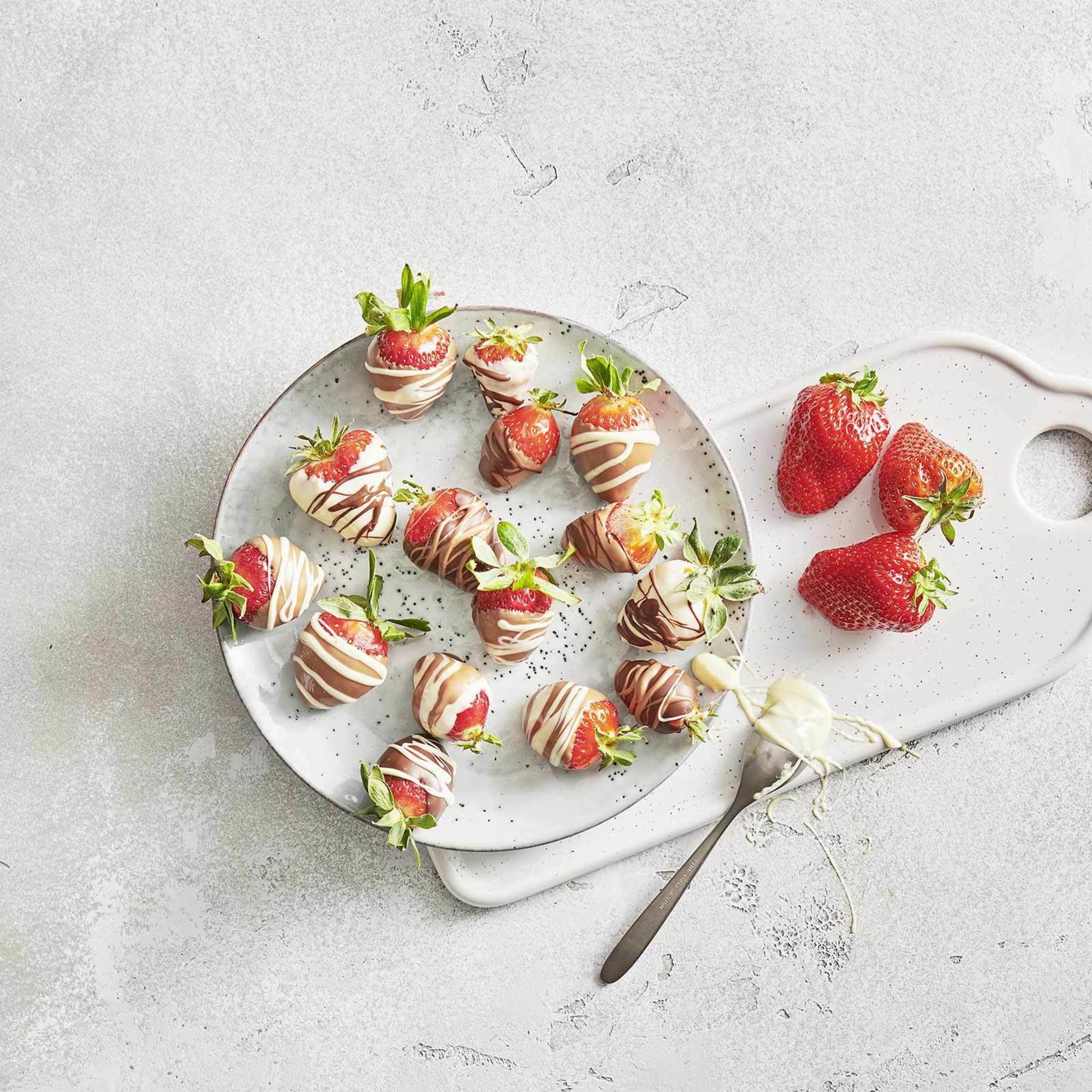 Schoggi-Erdbeeren