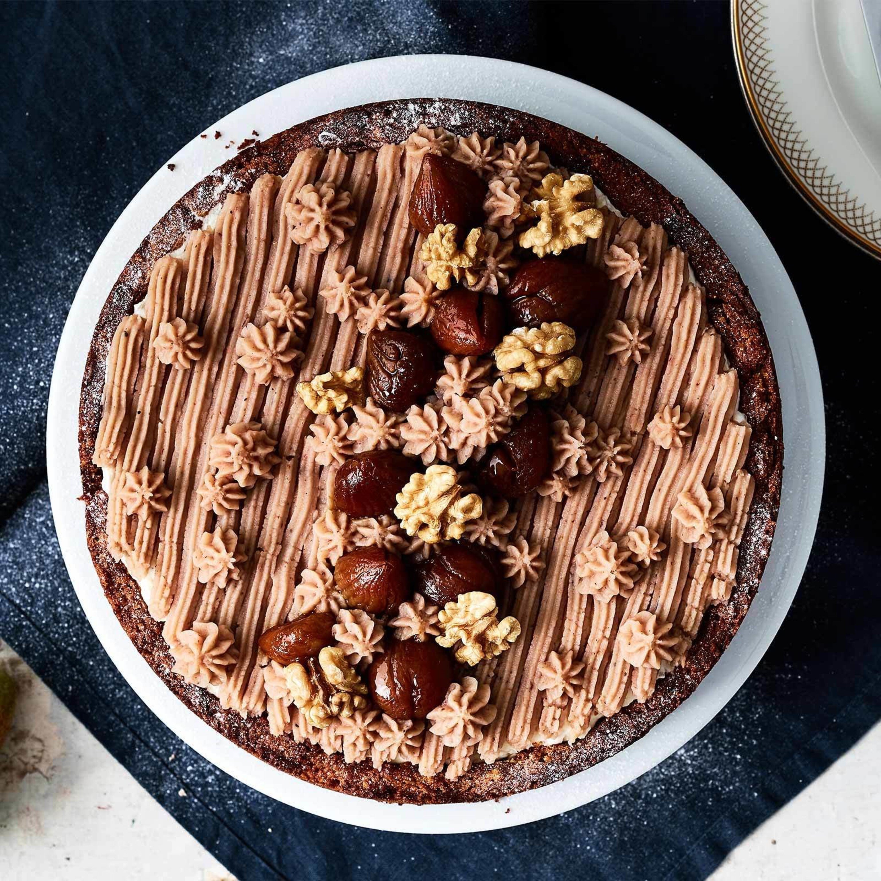 Marroni-Birnen-Tarte