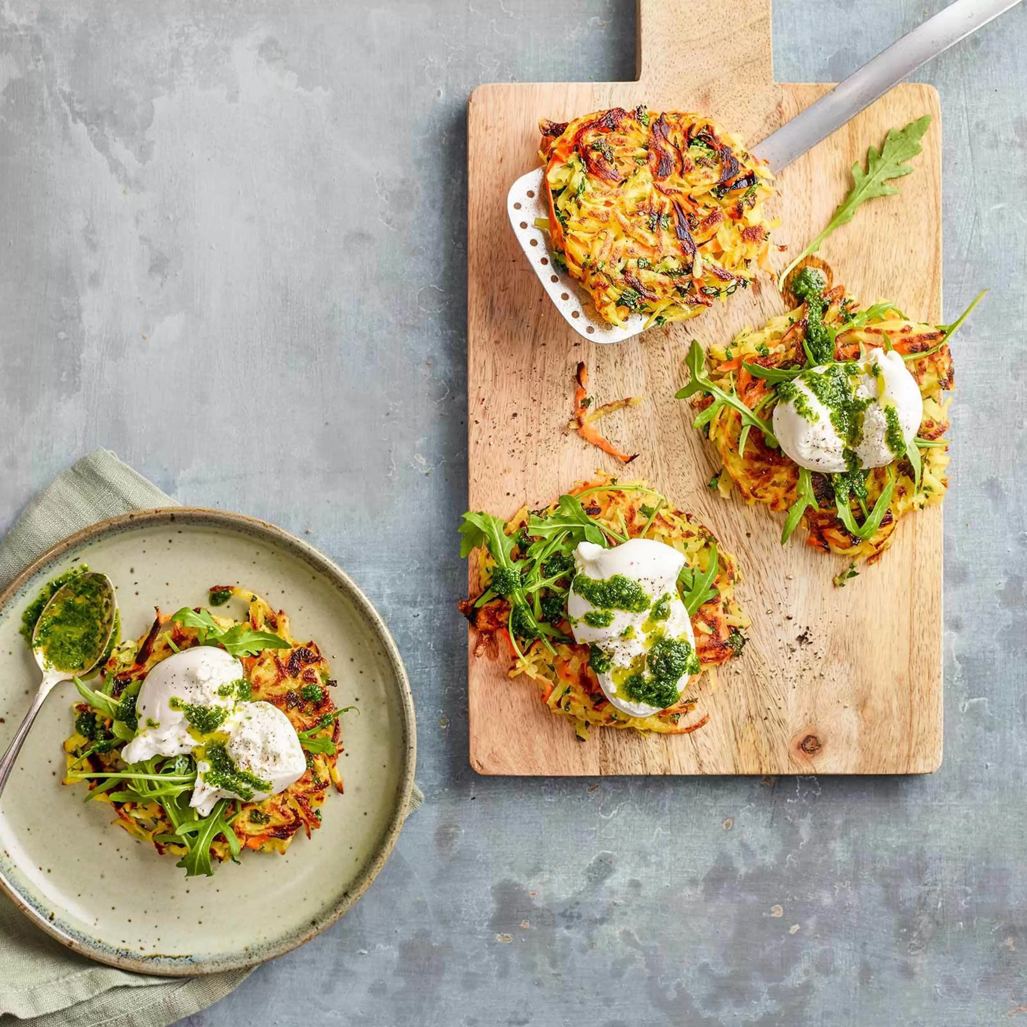Backblech Mini-Rösti, beschichtet, Dreieck - Set | Betty Bossi