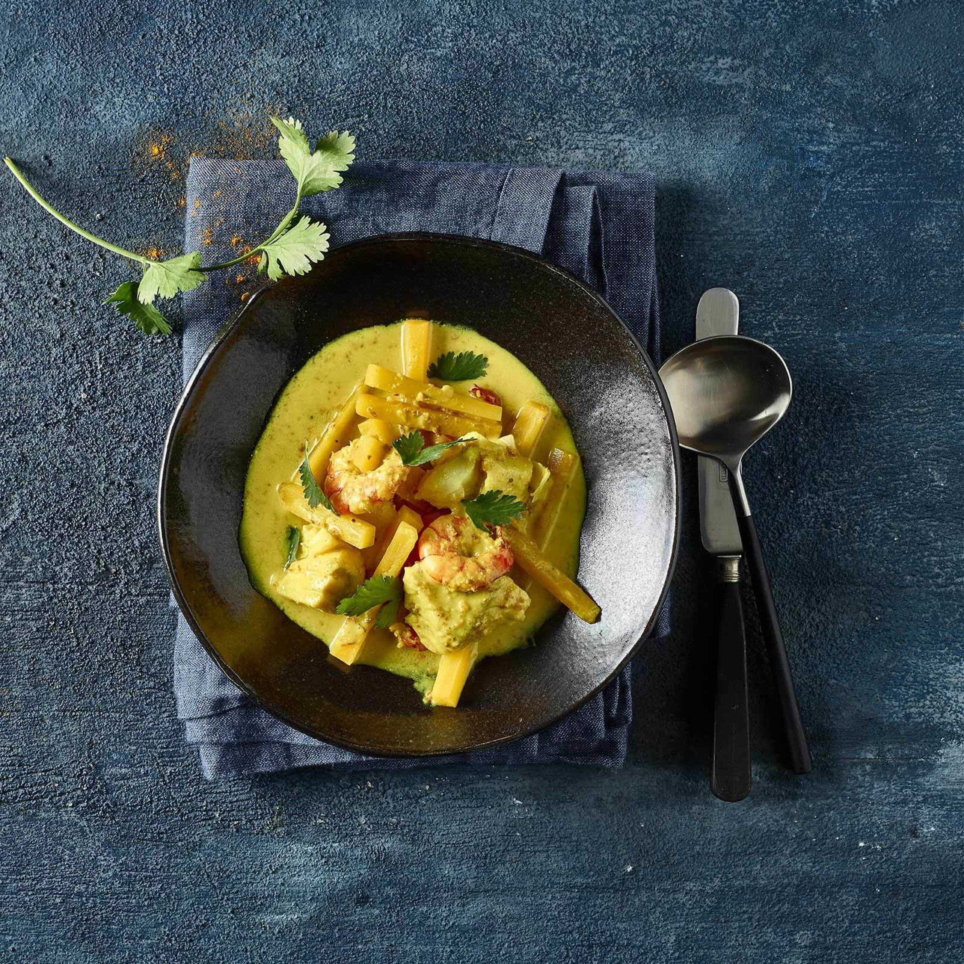 Kurkuma-Fischcurry