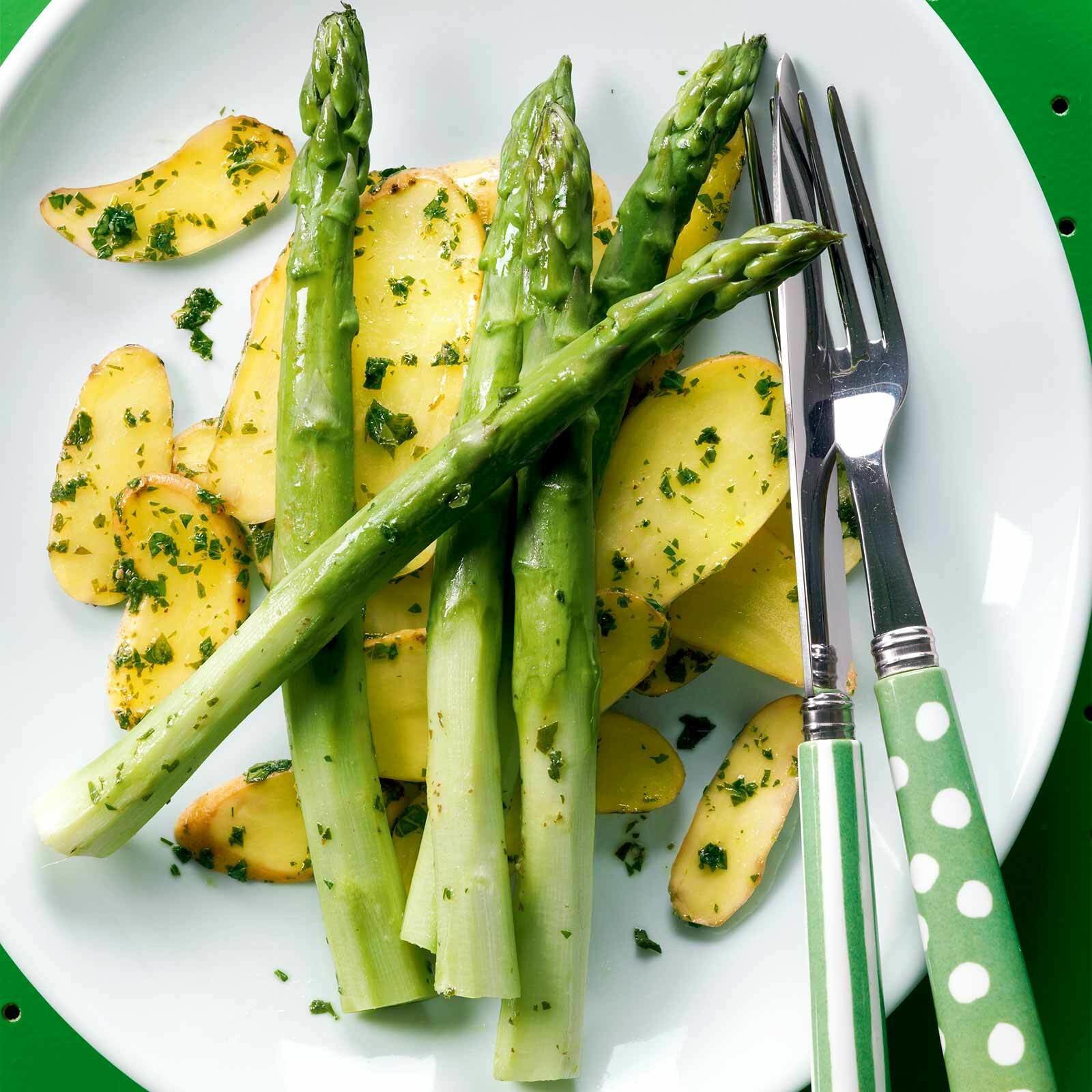 Asperges en papillote