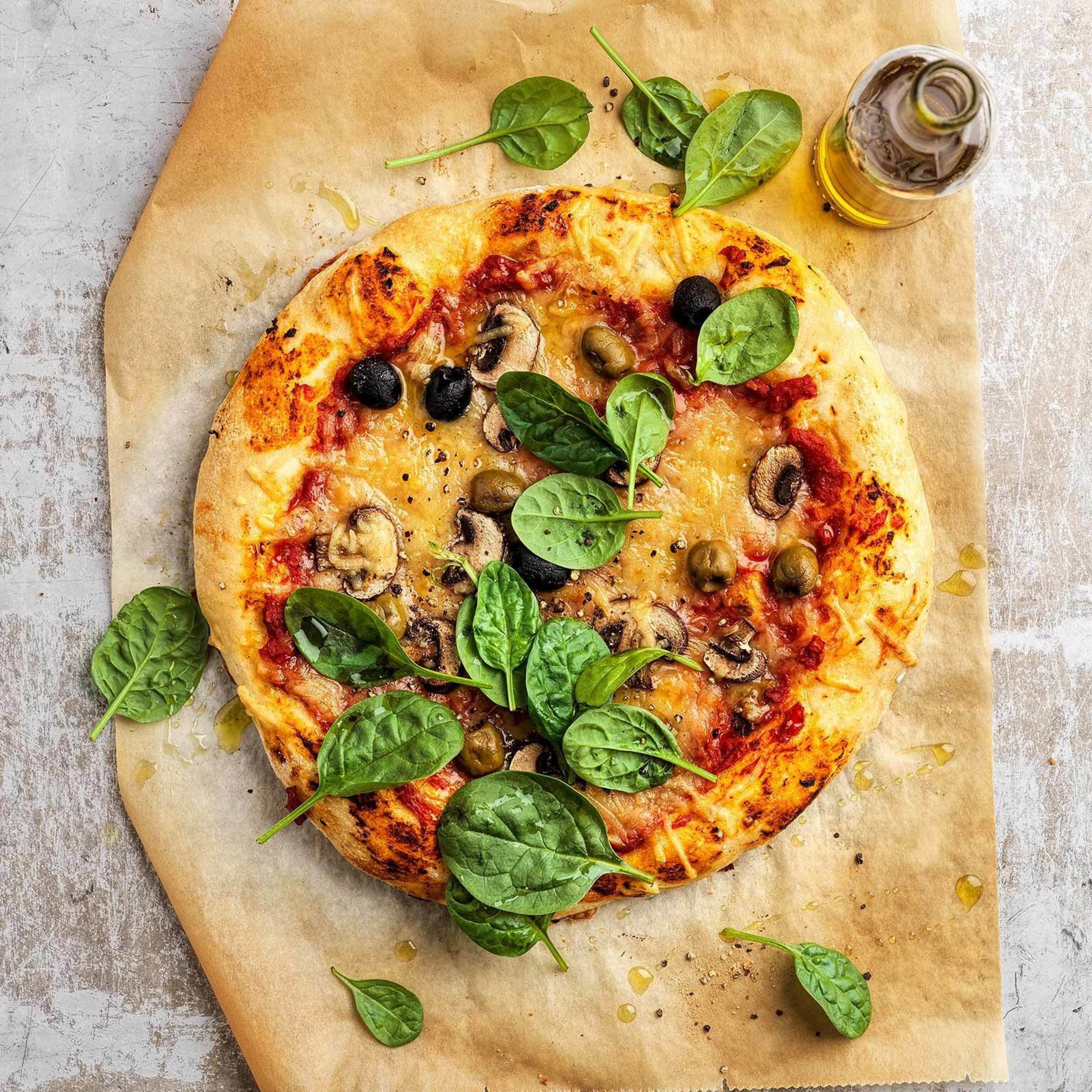 Pizza vegana