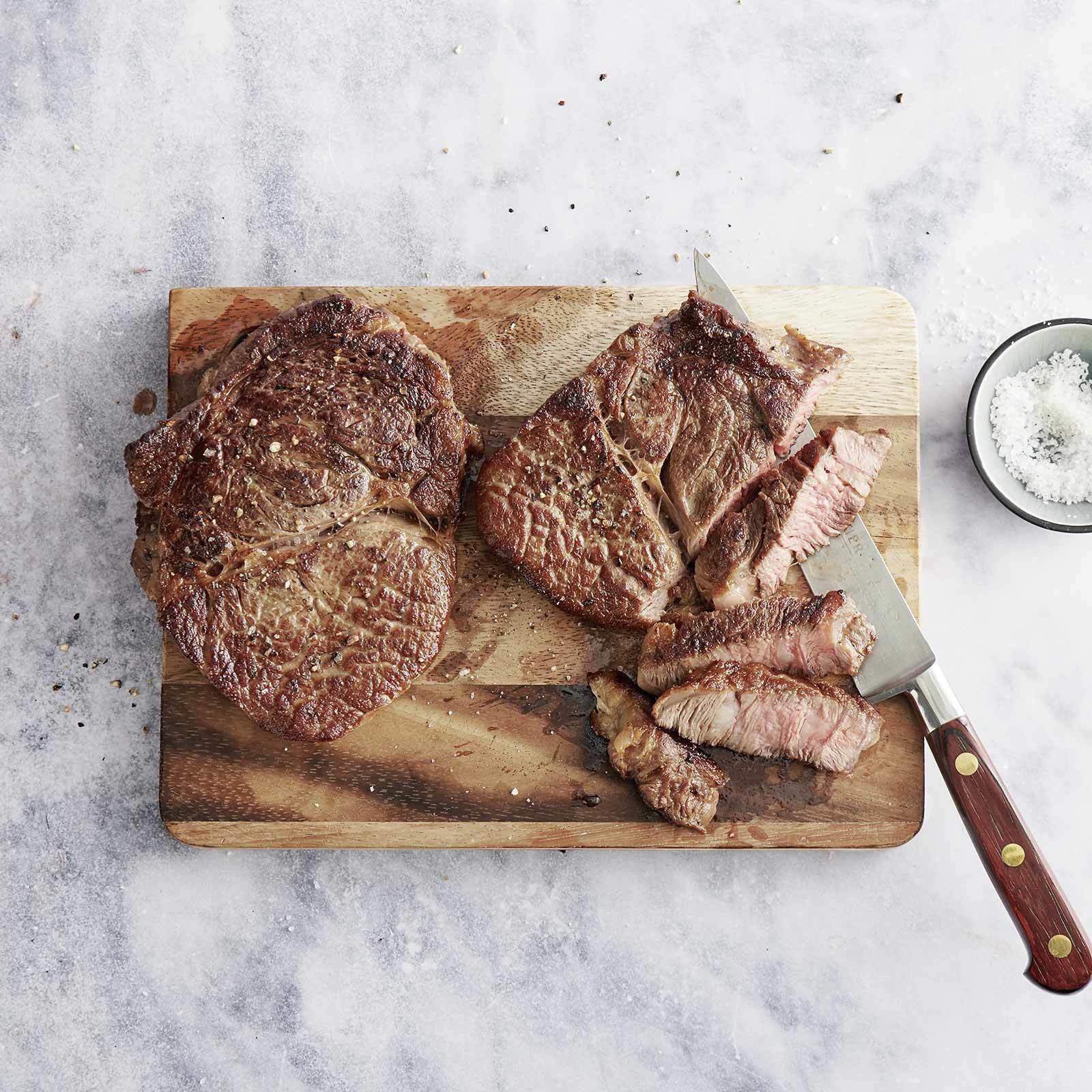 Rindshohrückensteak