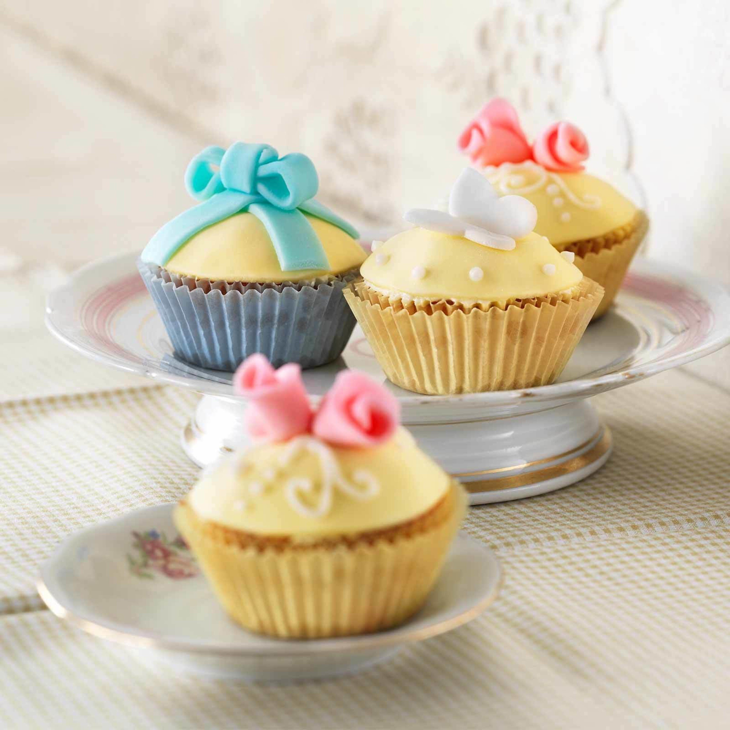 Cupcakes à la vanille