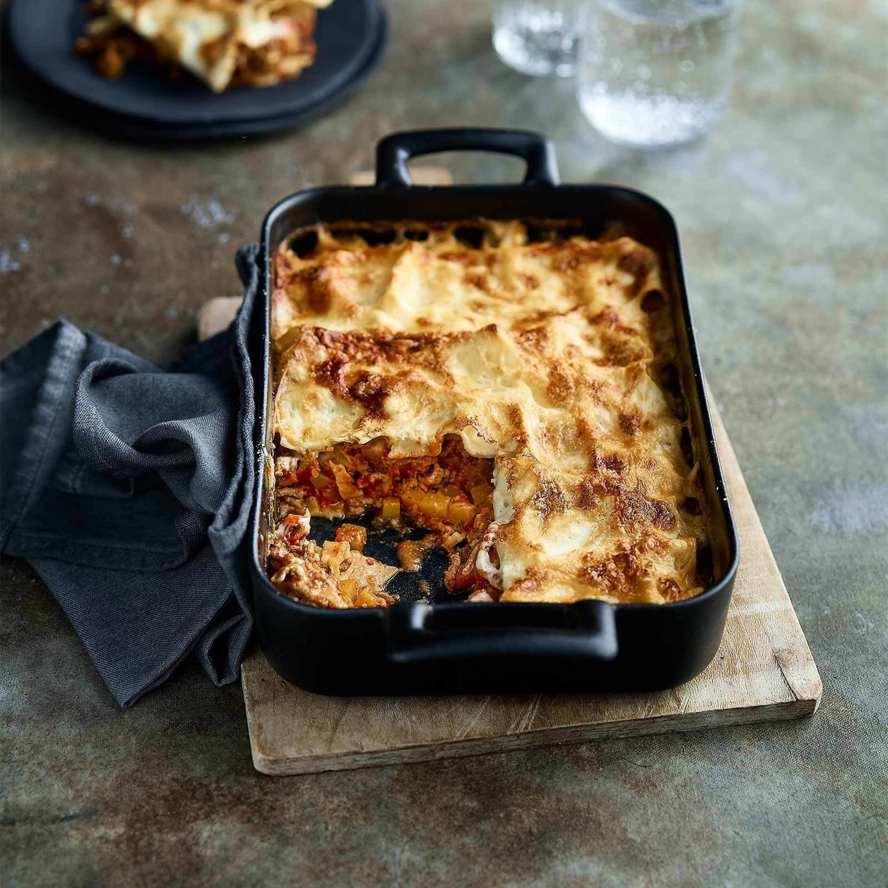 Kürbis-Lasagne