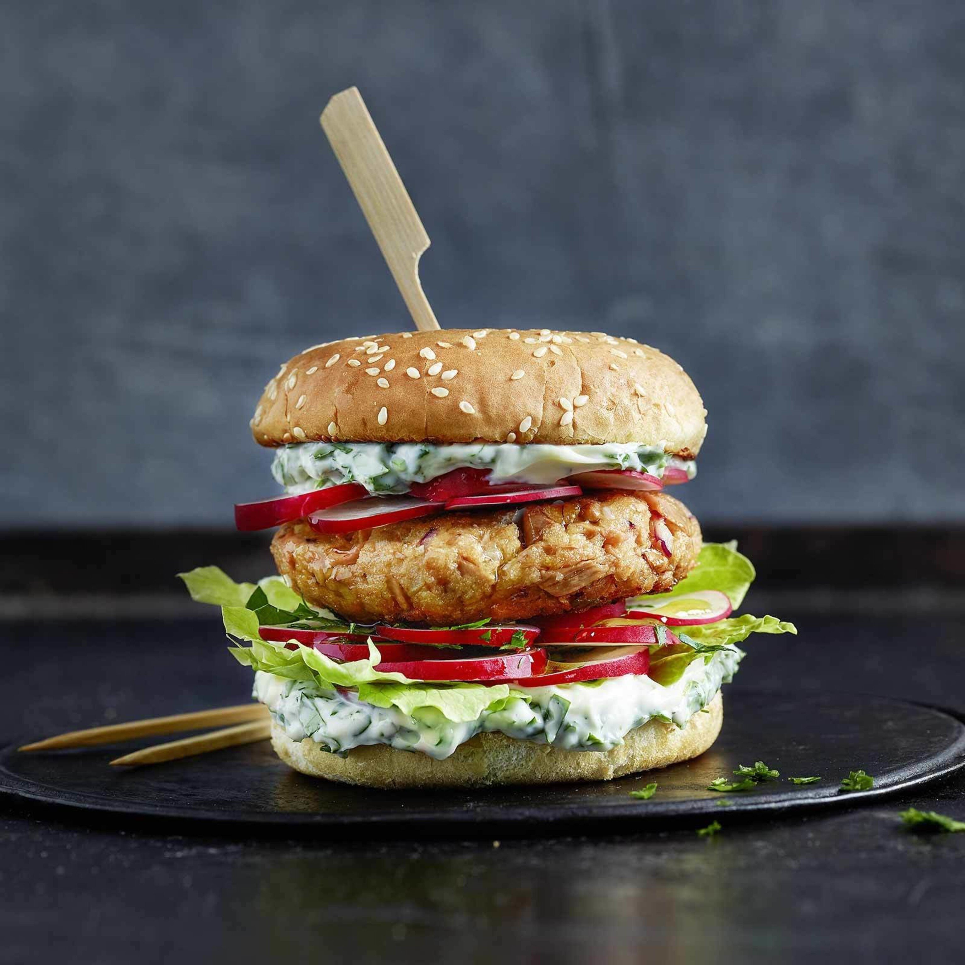 Jackfruit-Burger