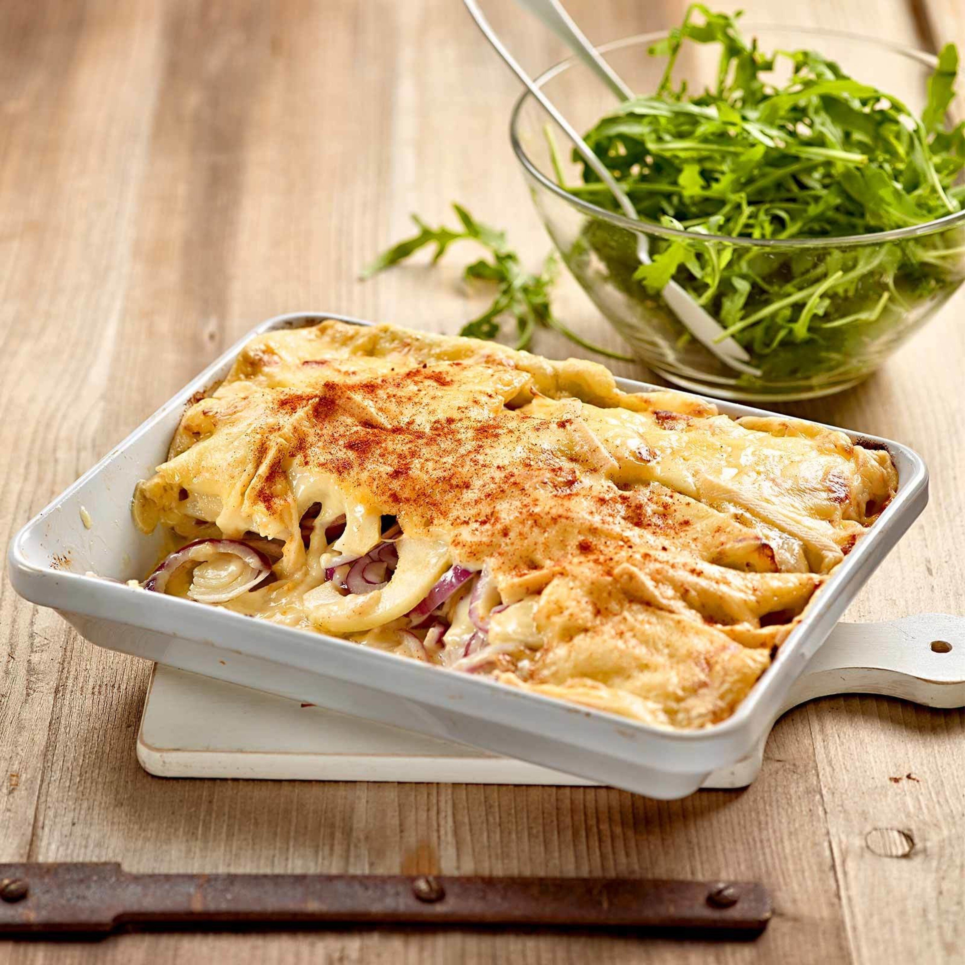 Gratin à la raclette