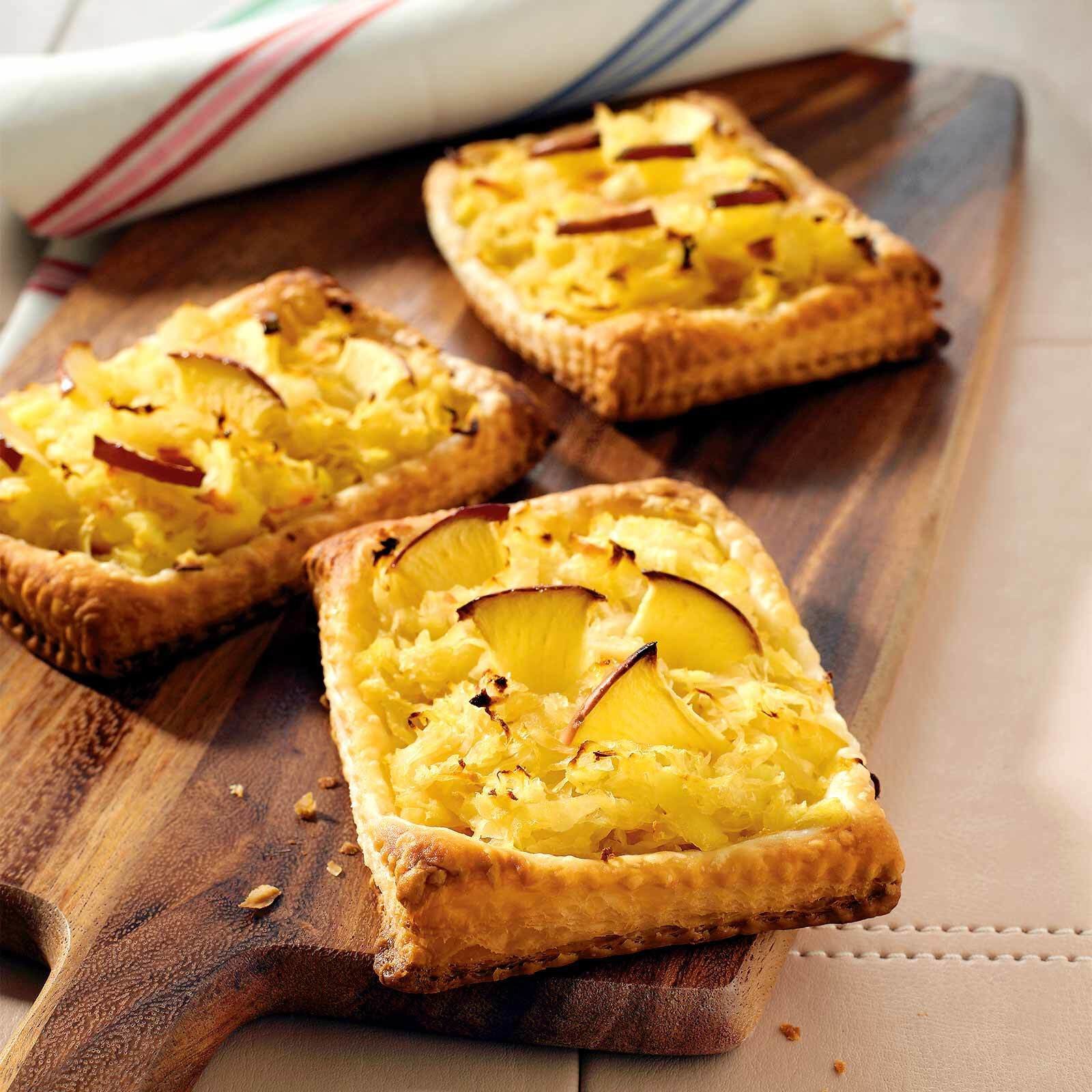 Sauerkraut-Apfel-Jalousien