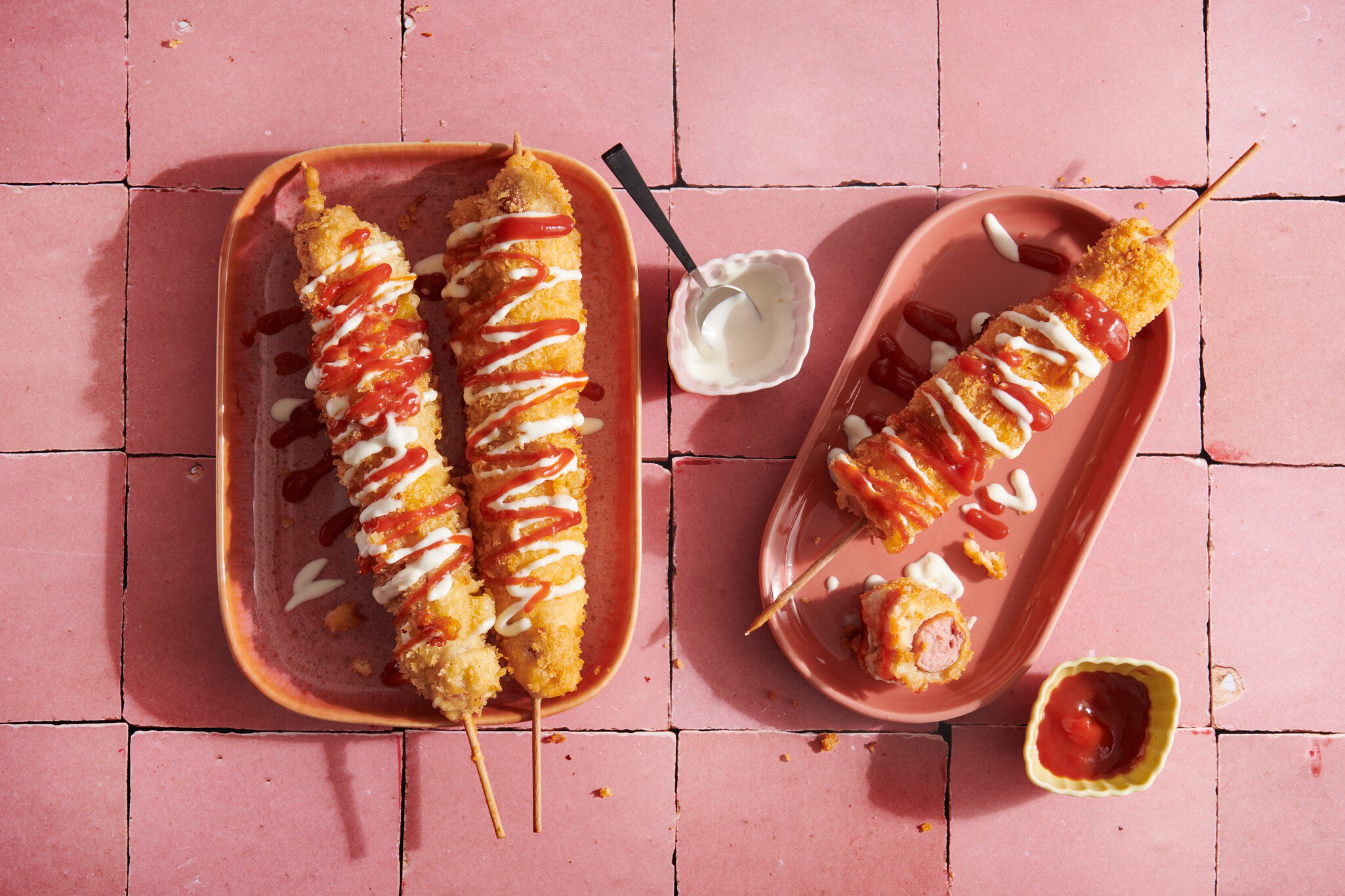 Korean Corn Dogs
