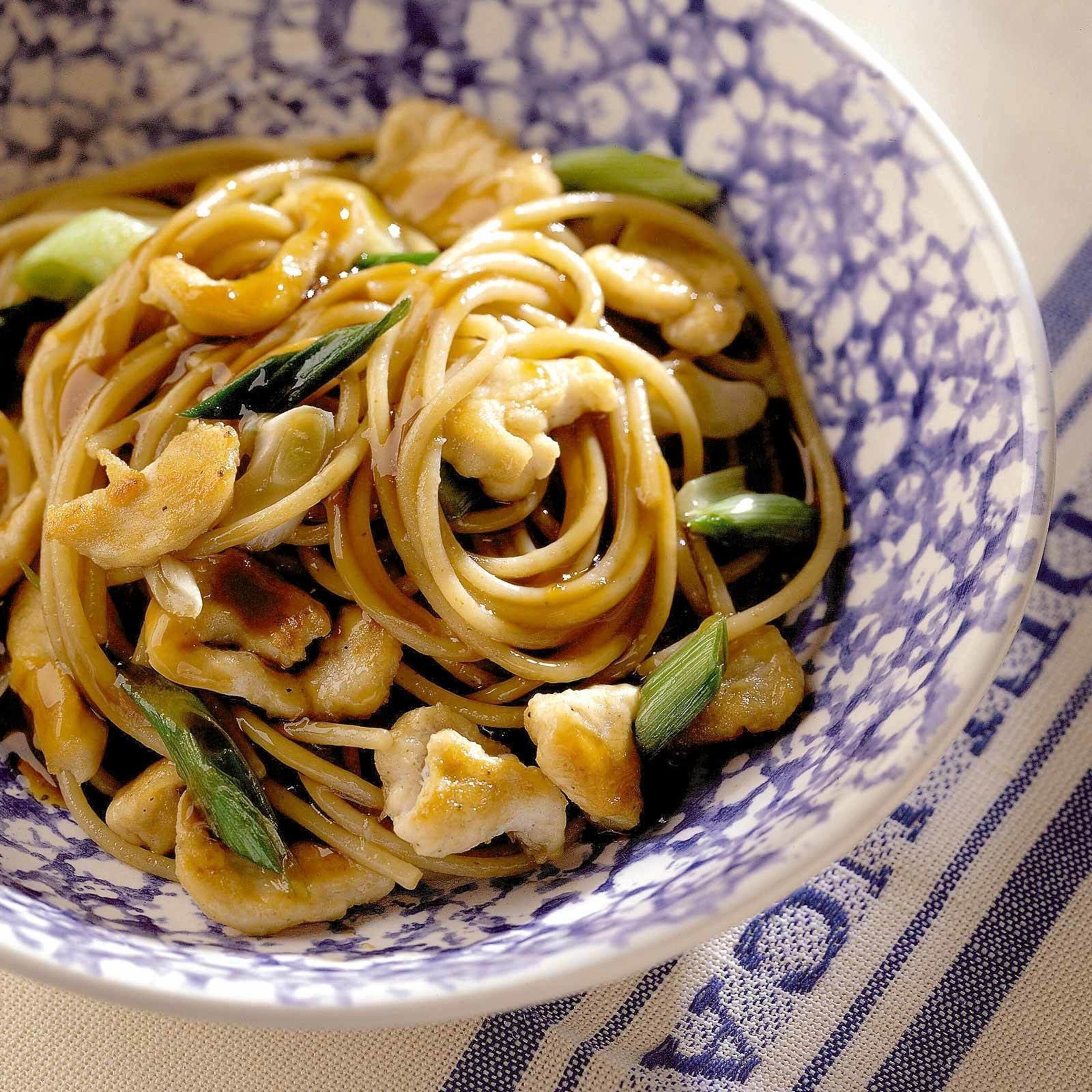 Spaghetti mit Poulet