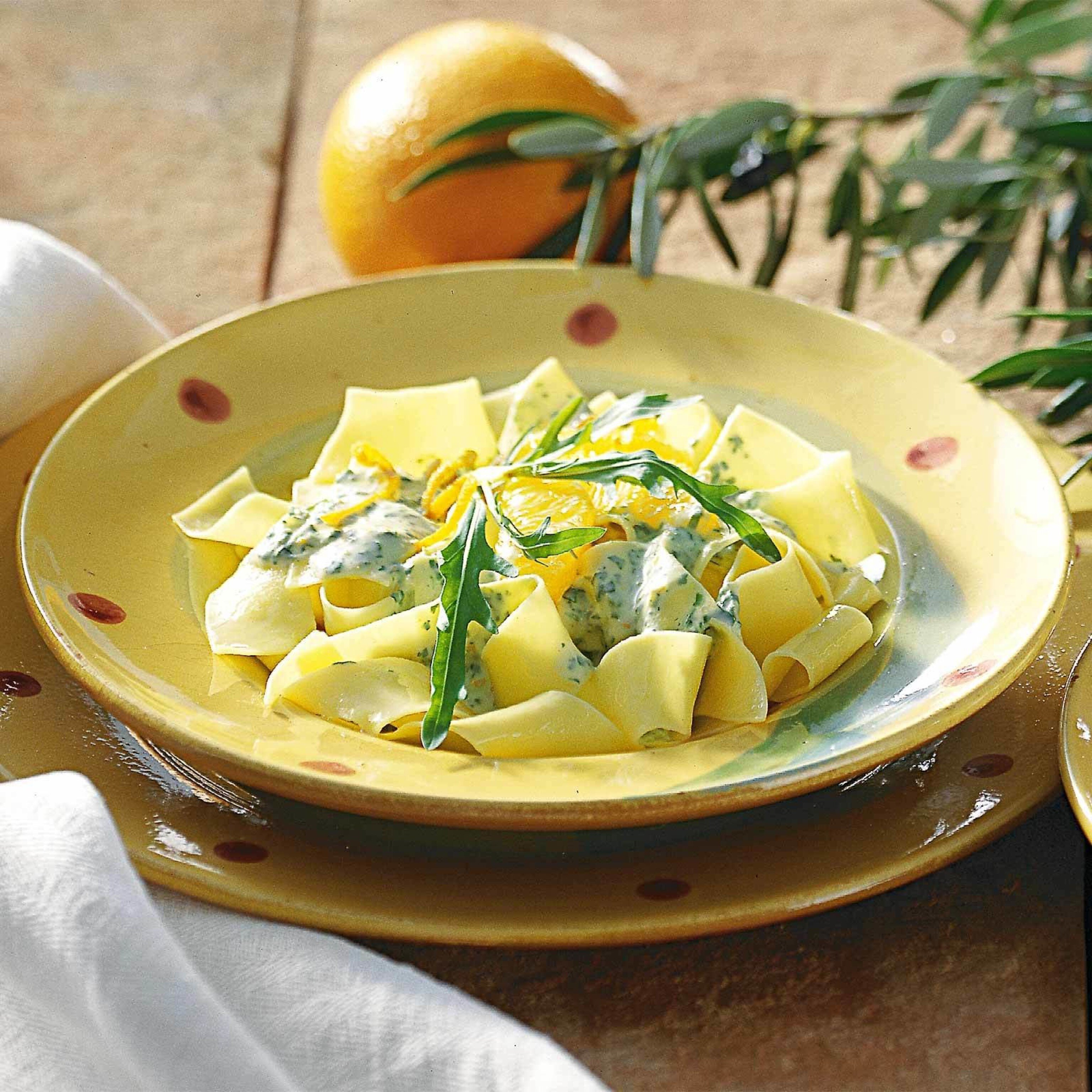 Pappardelle all’arancia