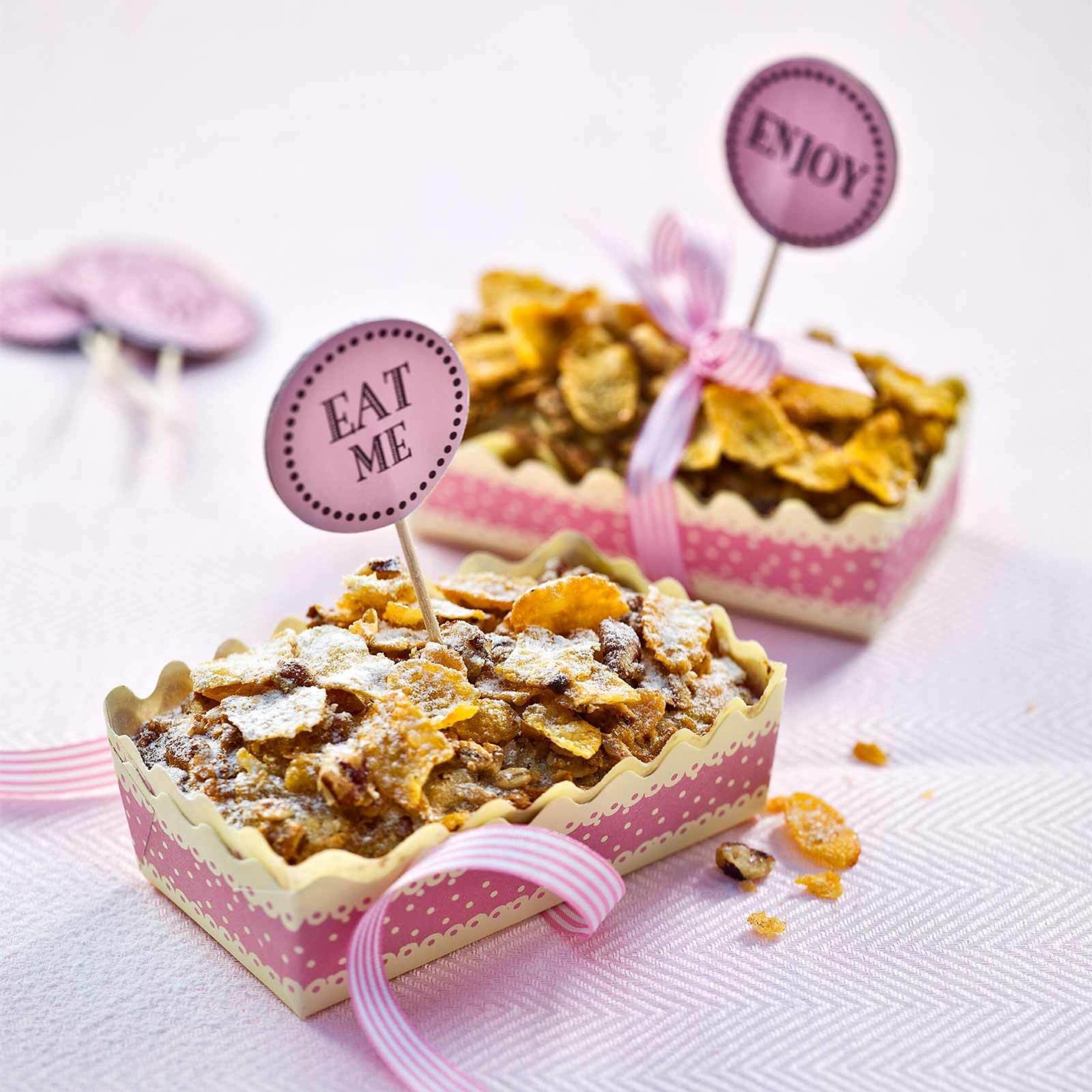 Glutenfreie Knusper-Bananencakes