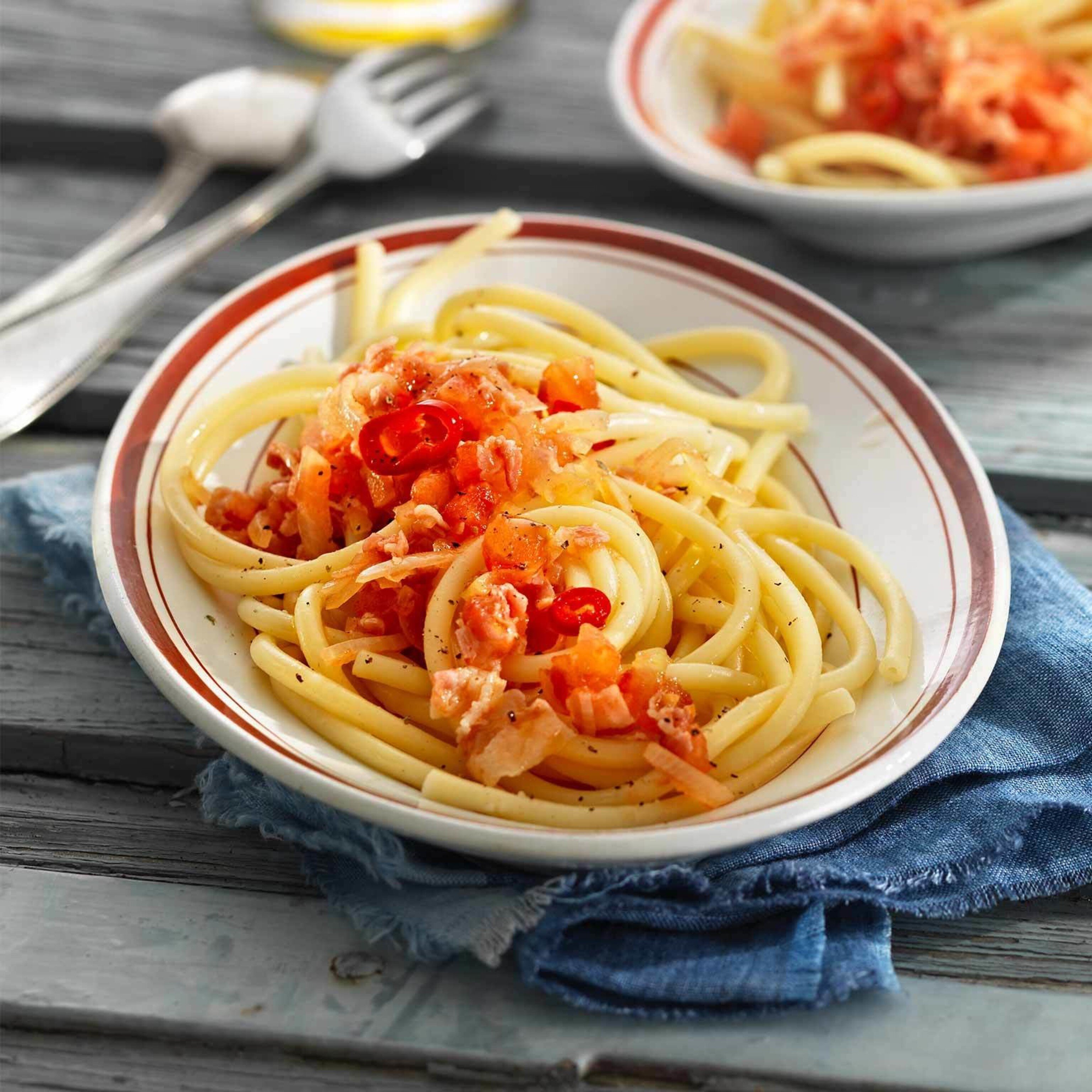 Bucatini all’amatriciana