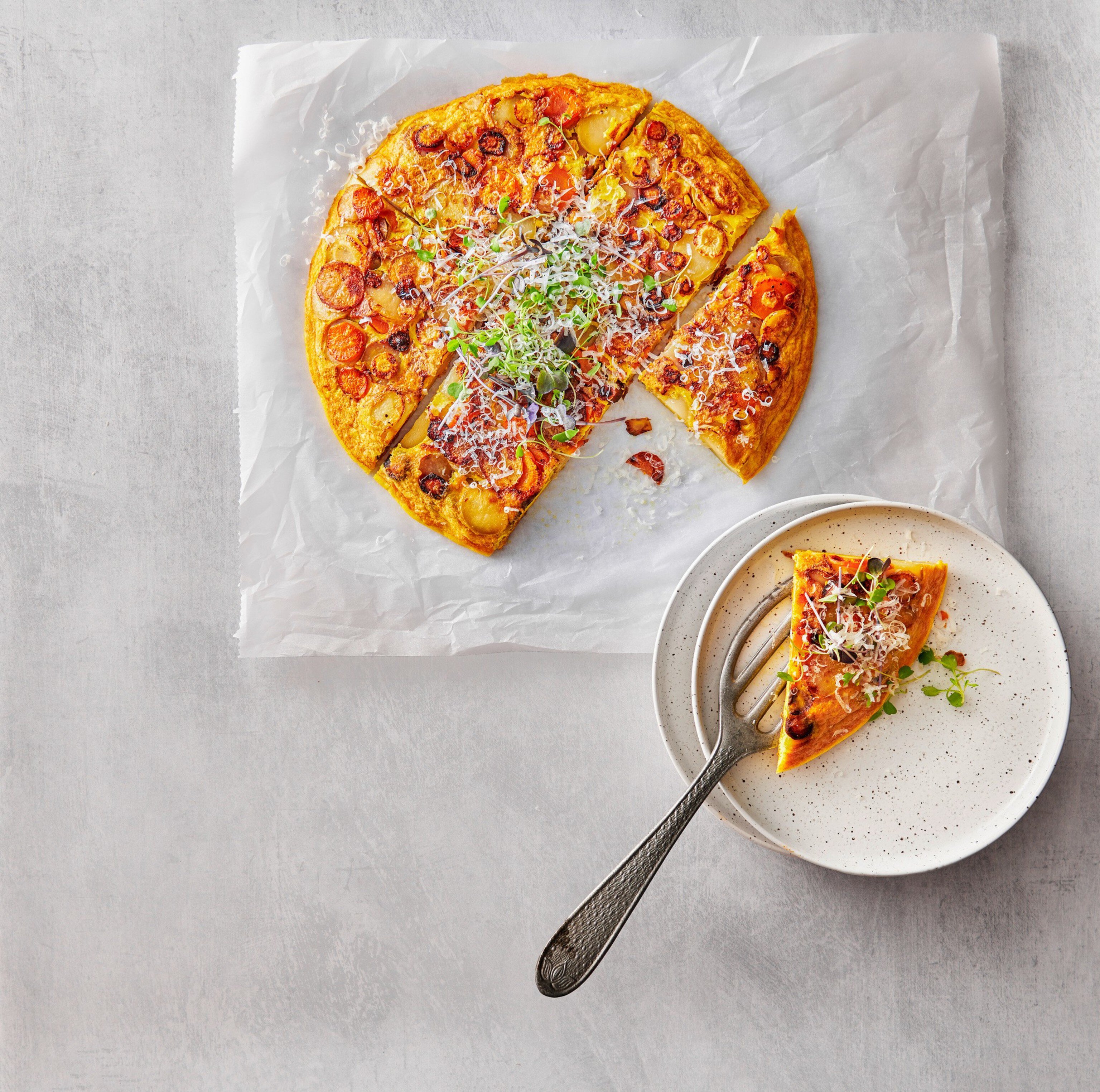 Käse-Frittata