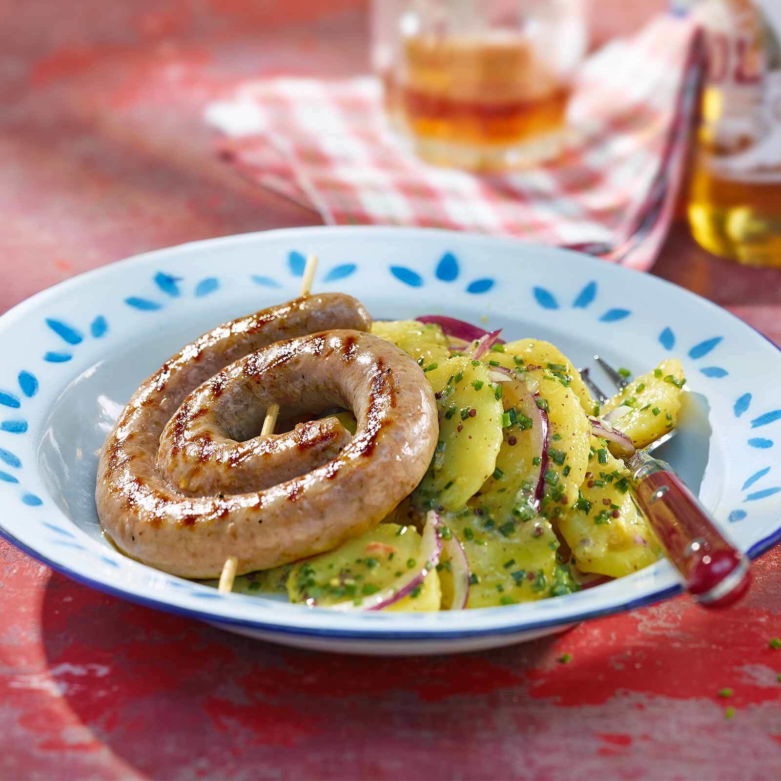Salade Parmentier à la moutarde à l’ancienne
