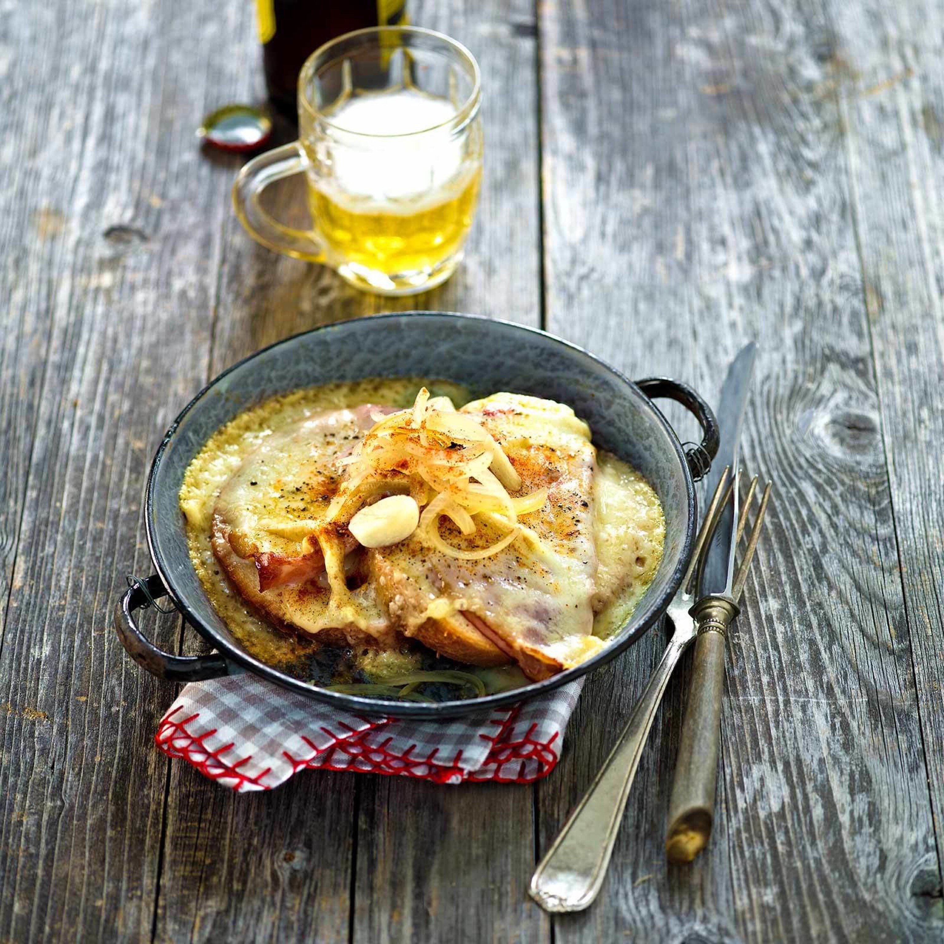 Croûtes au fromage