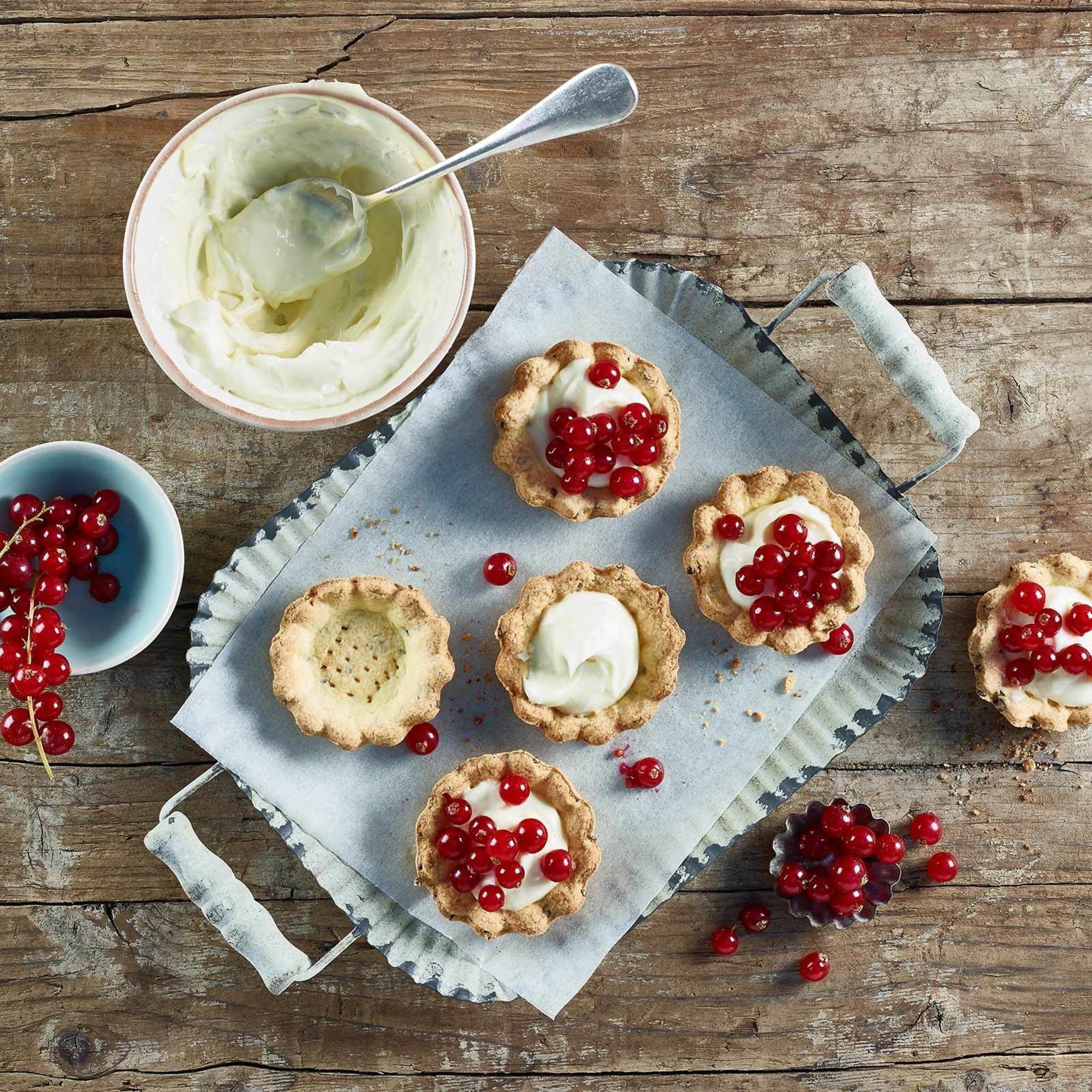 Glutenfreie Johannisbeertörtli