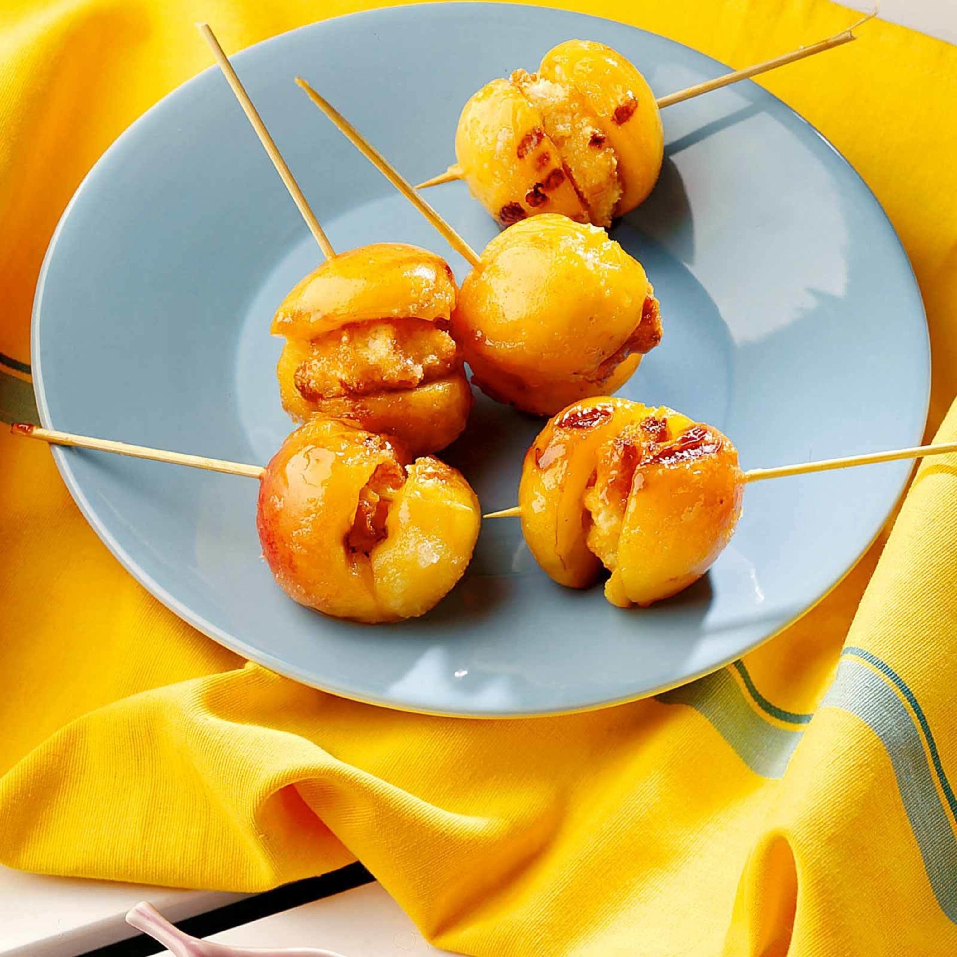 Abricots marinés au lait de coco