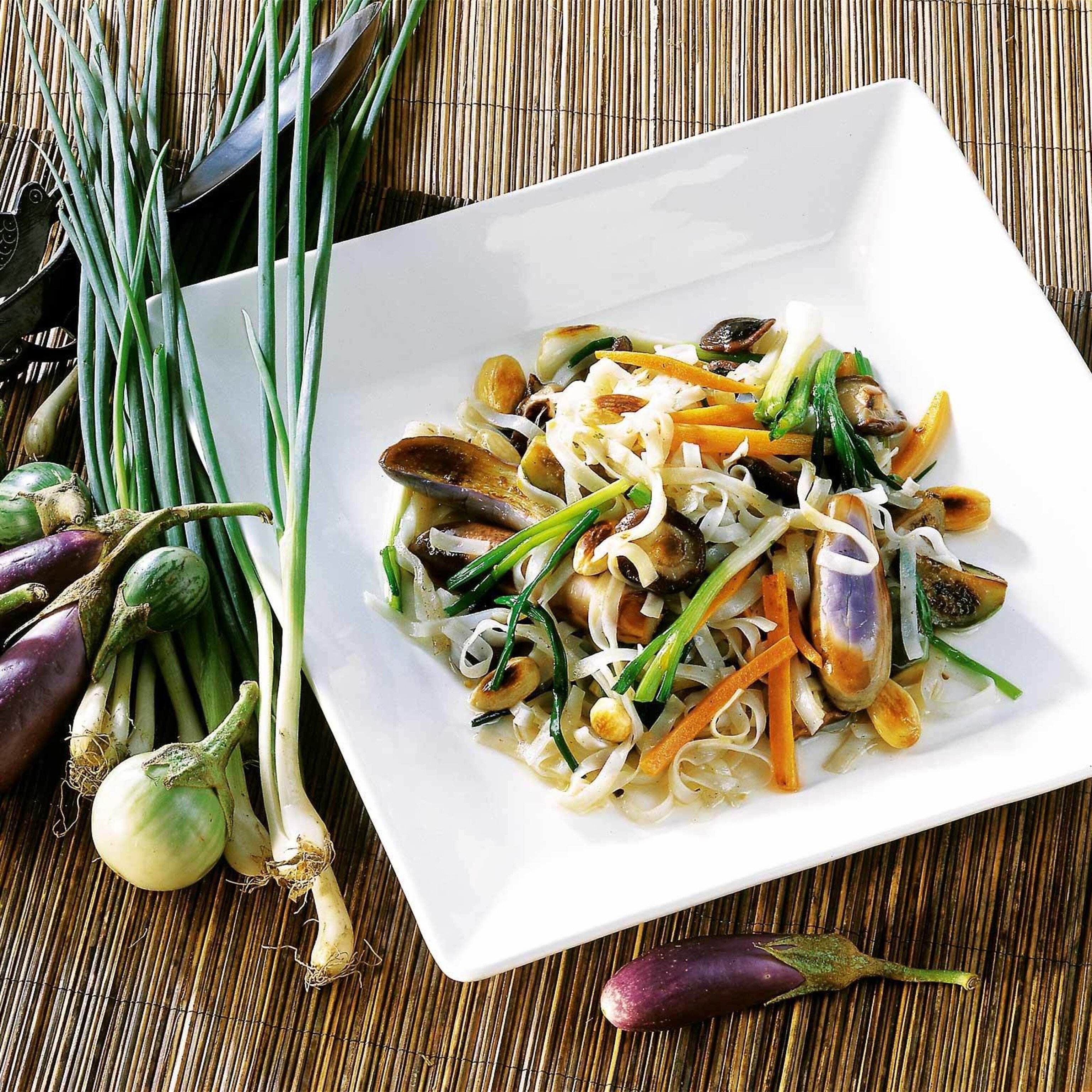 Gebratene Reisnudeln (Mihun Goreng)