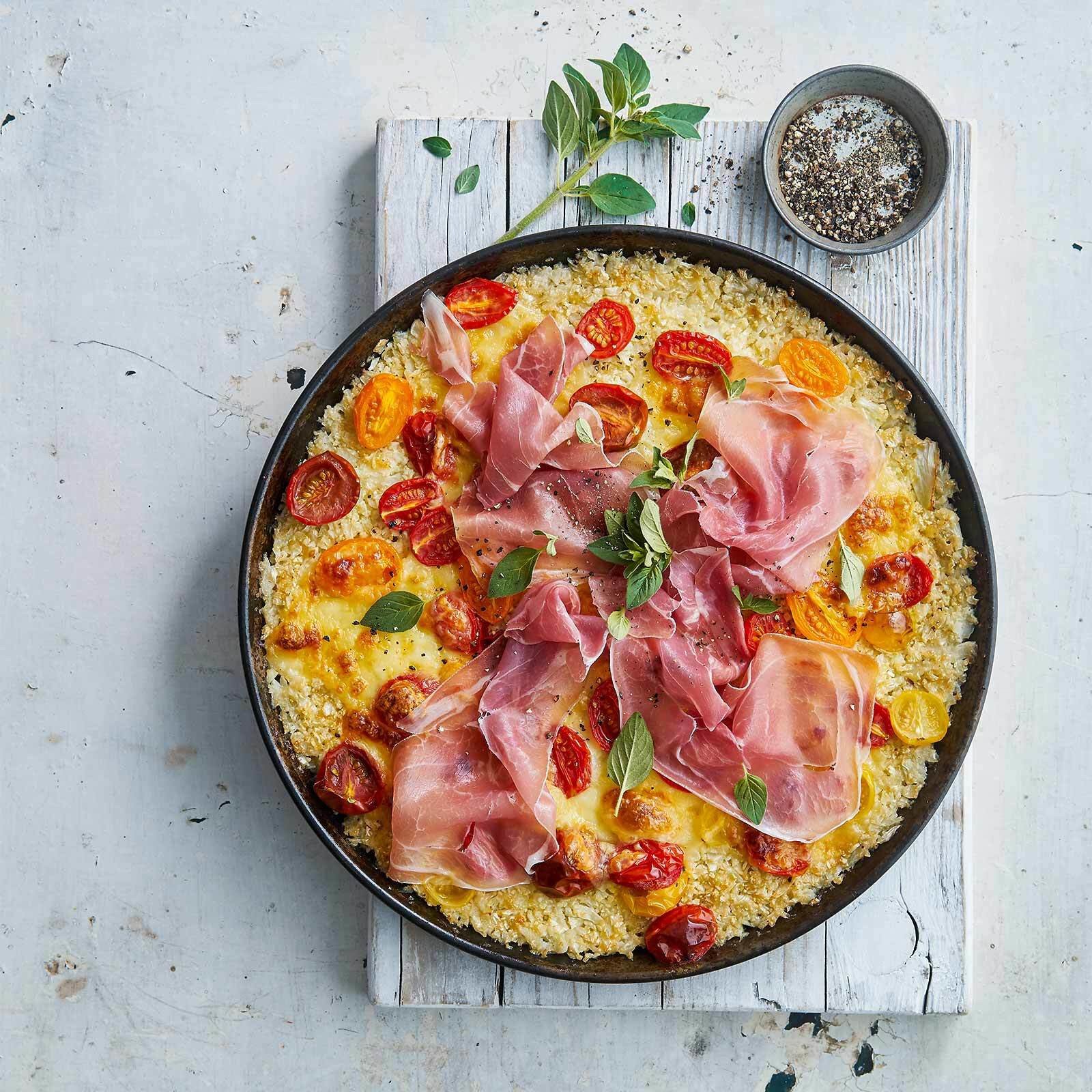 Blumenkohlpizza