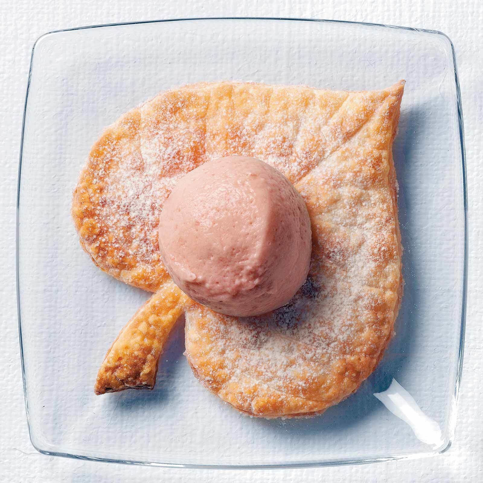 Mousse à la rhubarbe