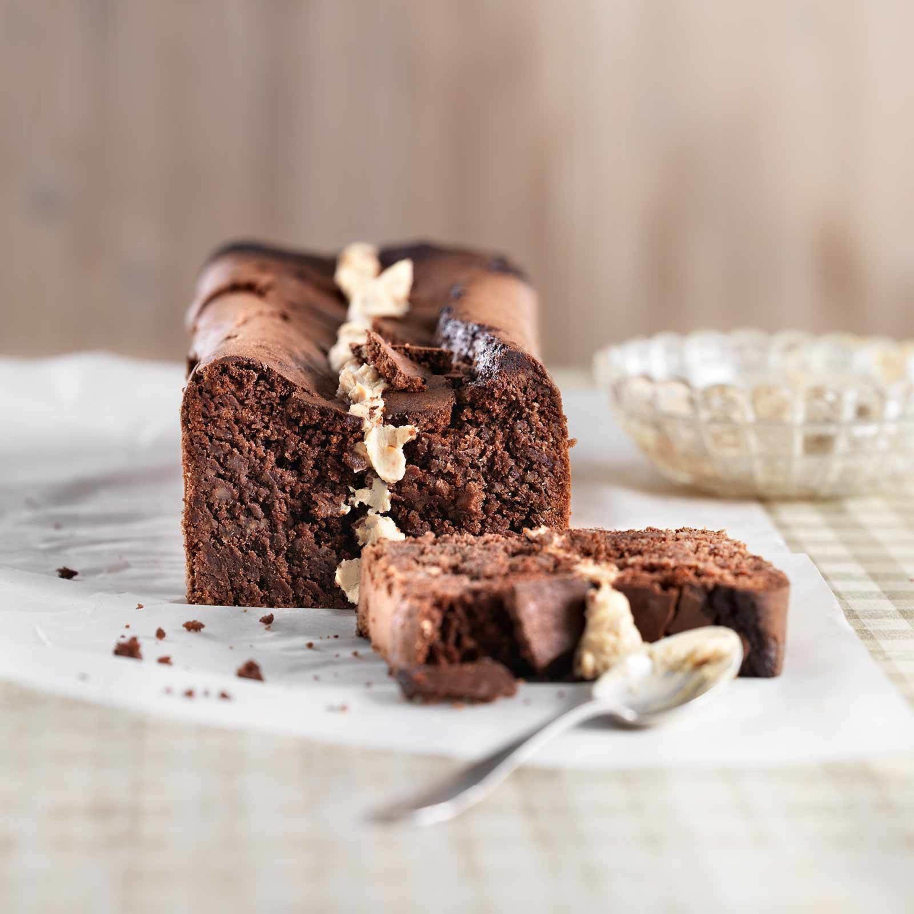 Gefüllter Schokoladecake