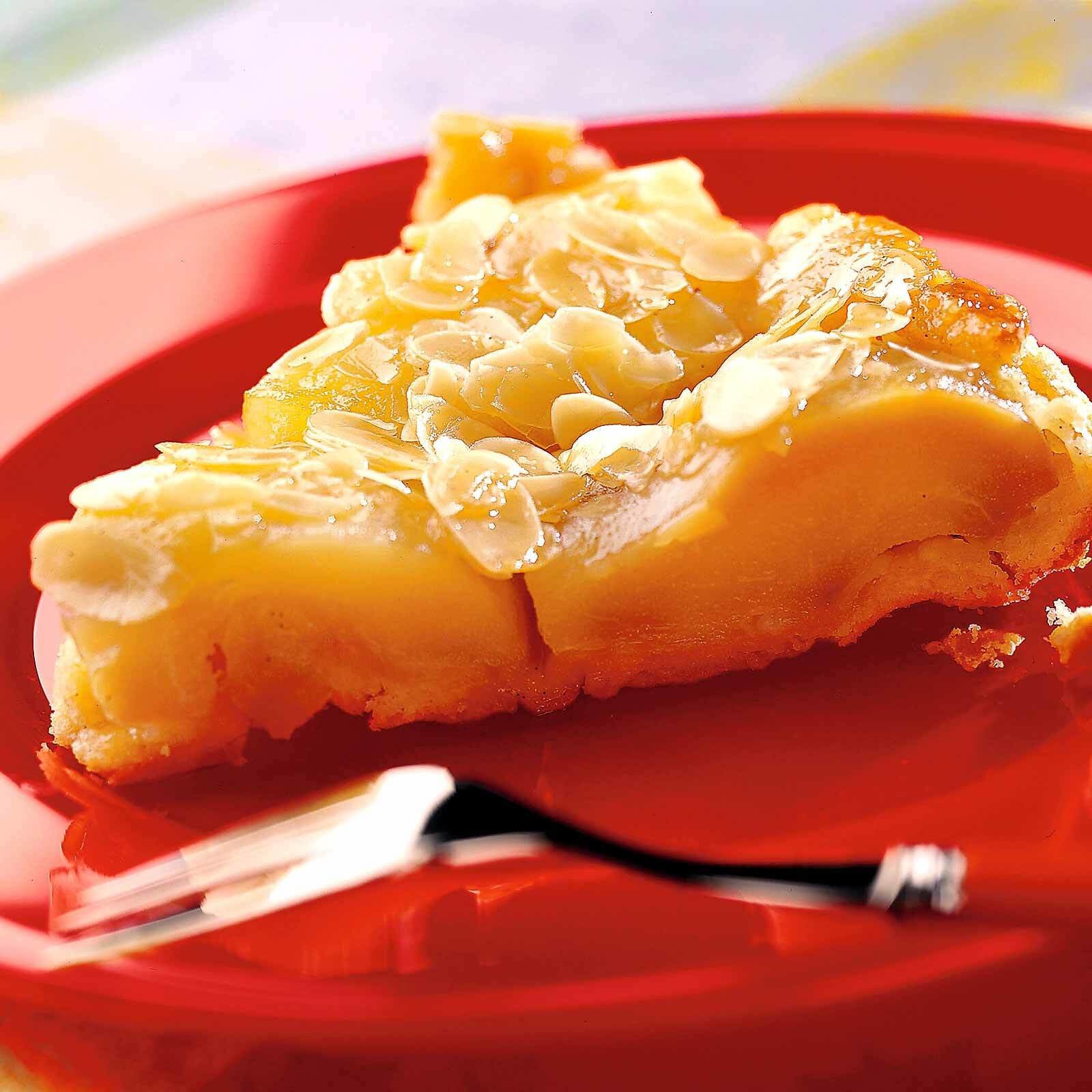 Gestürzter Birnenkuchen