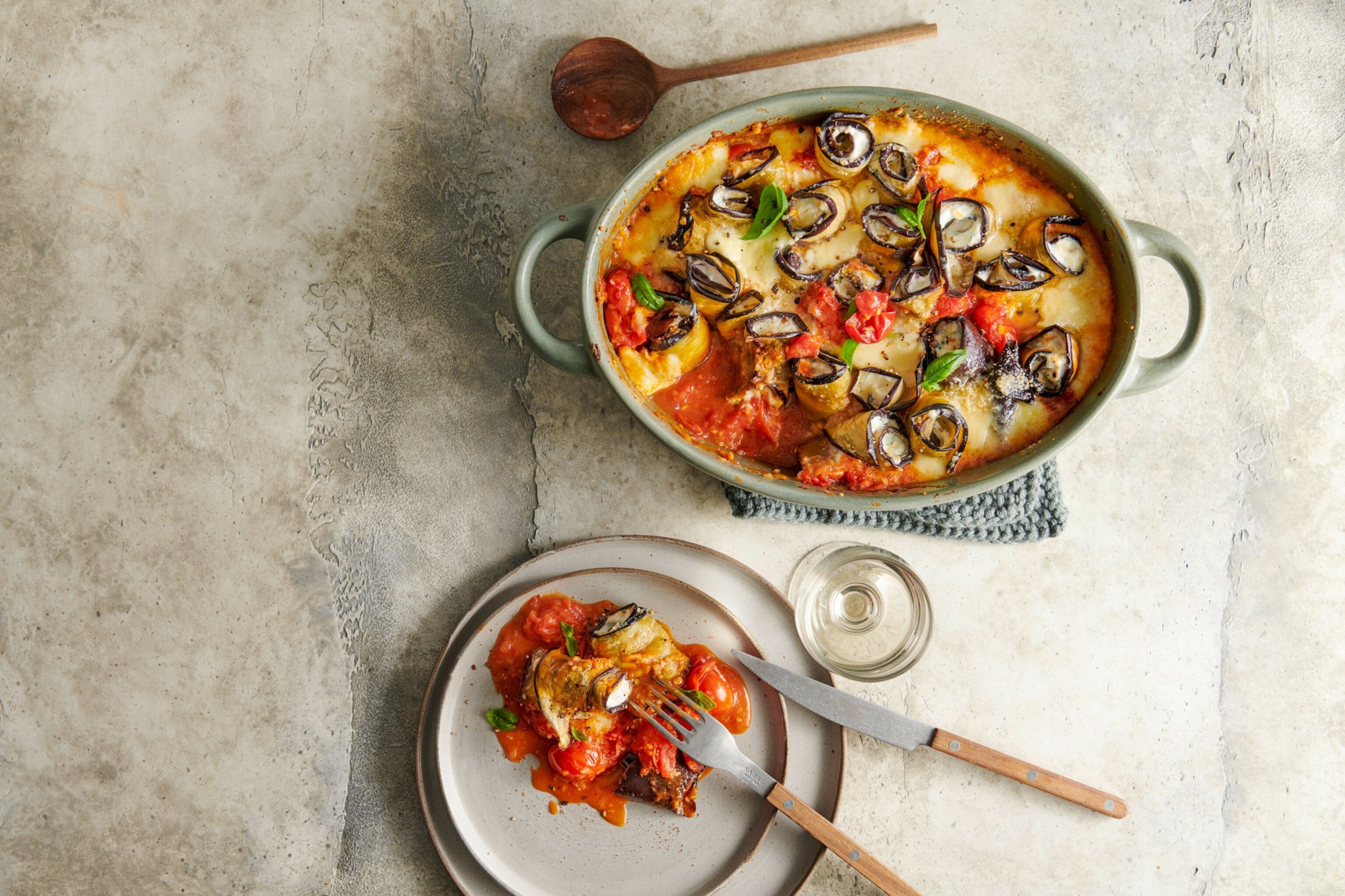 Involtinis d’aubergines