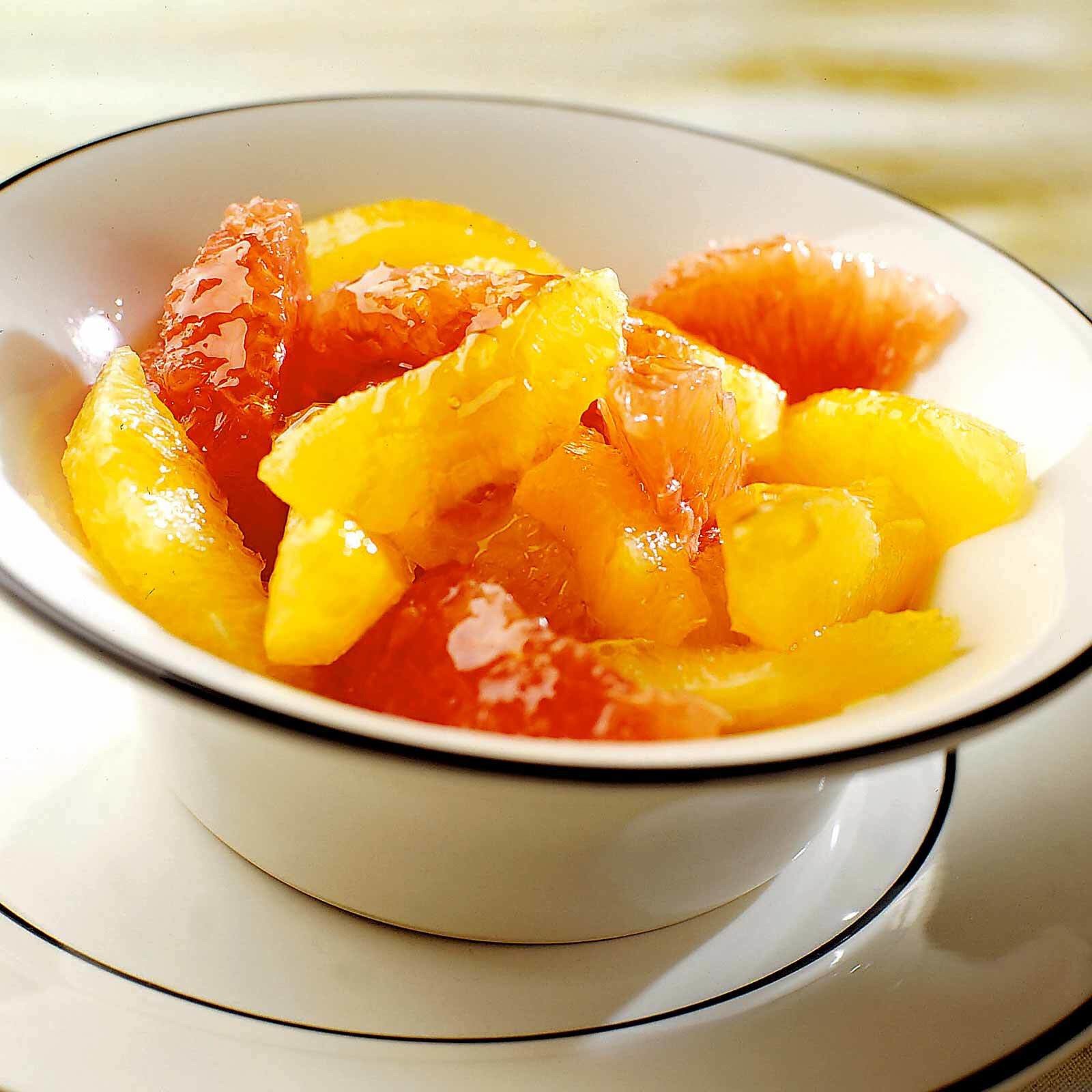 Orangen-Grapefruits-Salat