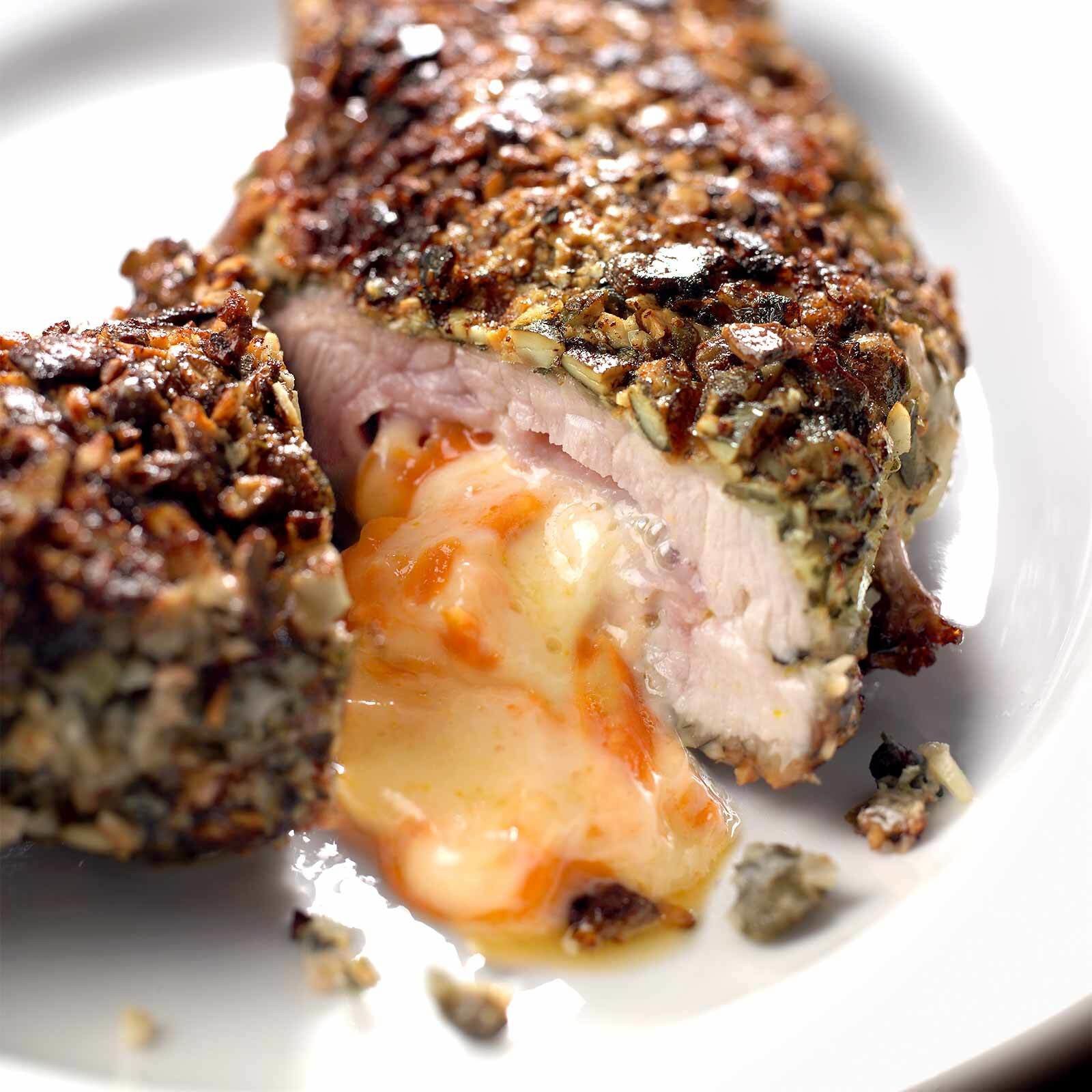 Kürbis-Cordon-bleu