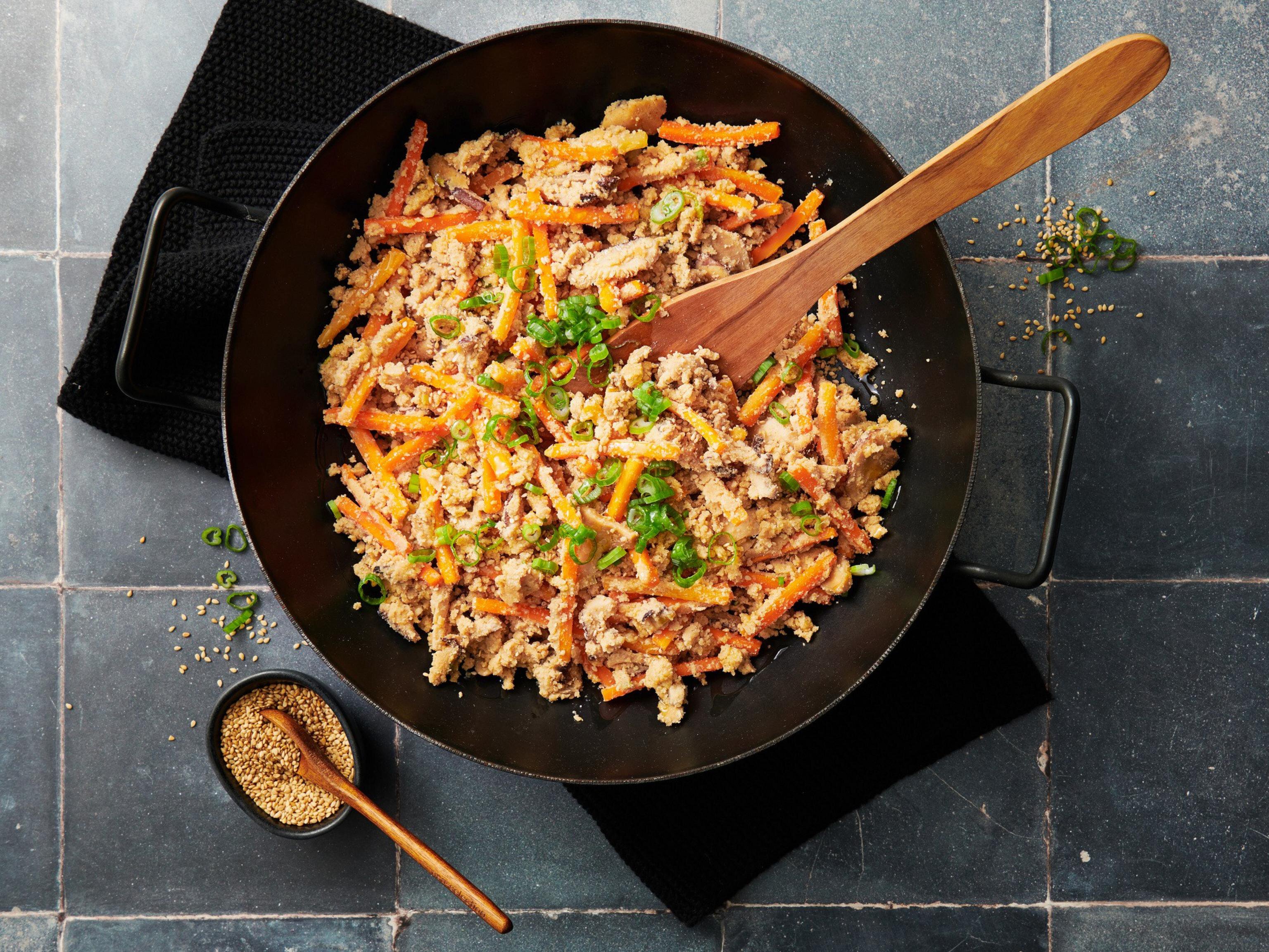 Wok de légumes à l’okara