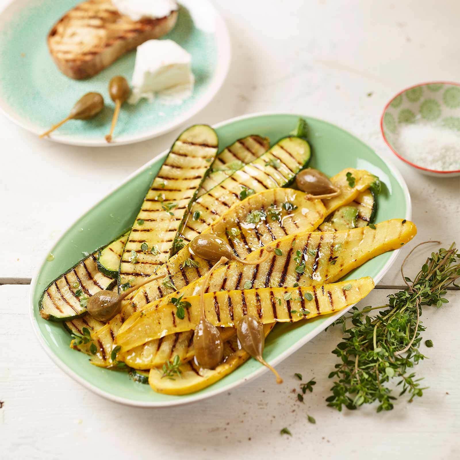 Grillierte Zucchini