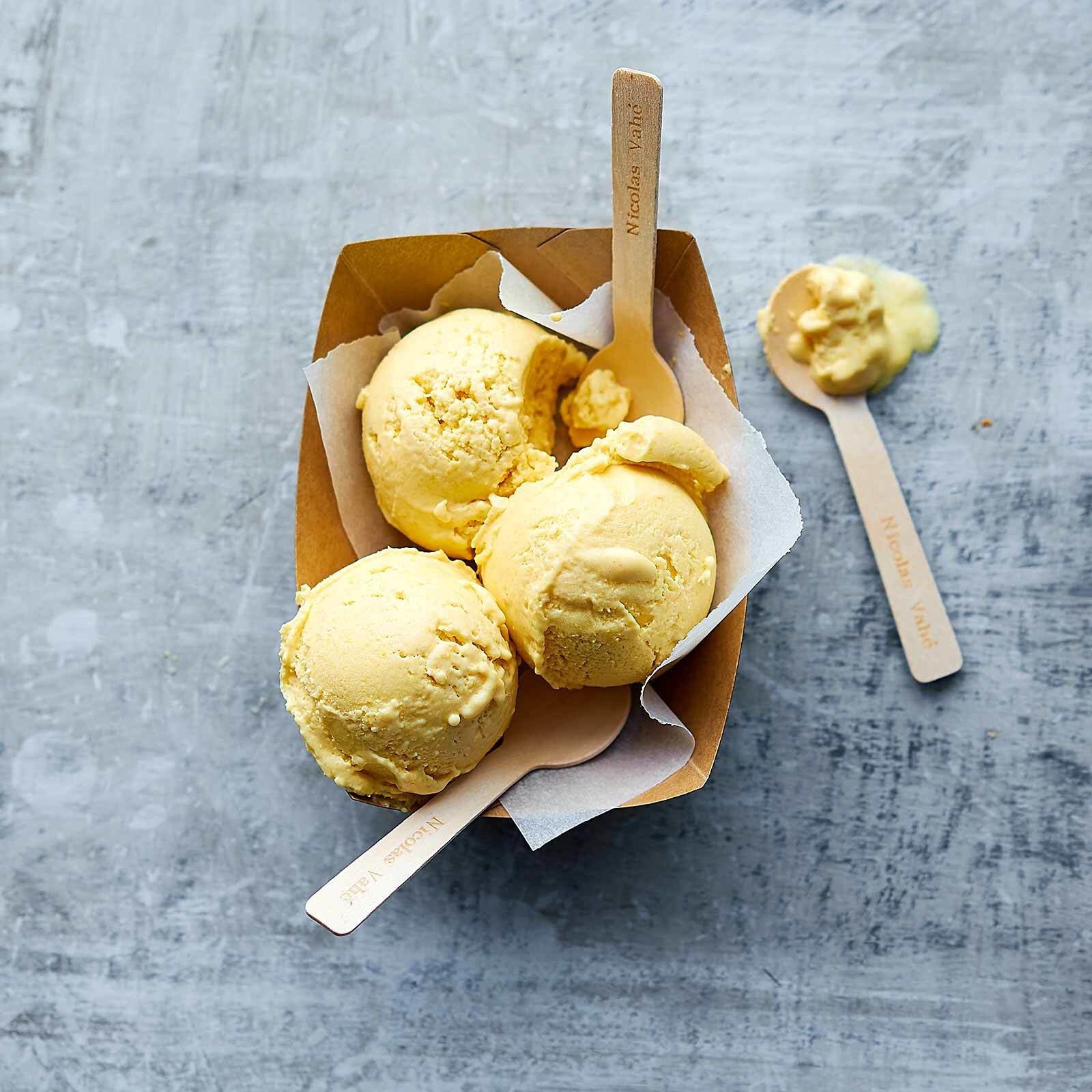 Aprikosenglace