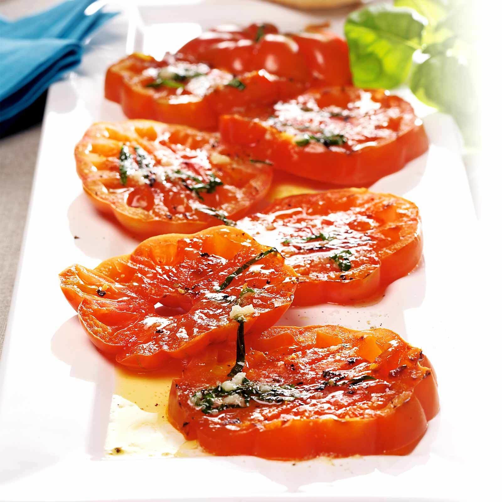 Tomatensalat vom Grill