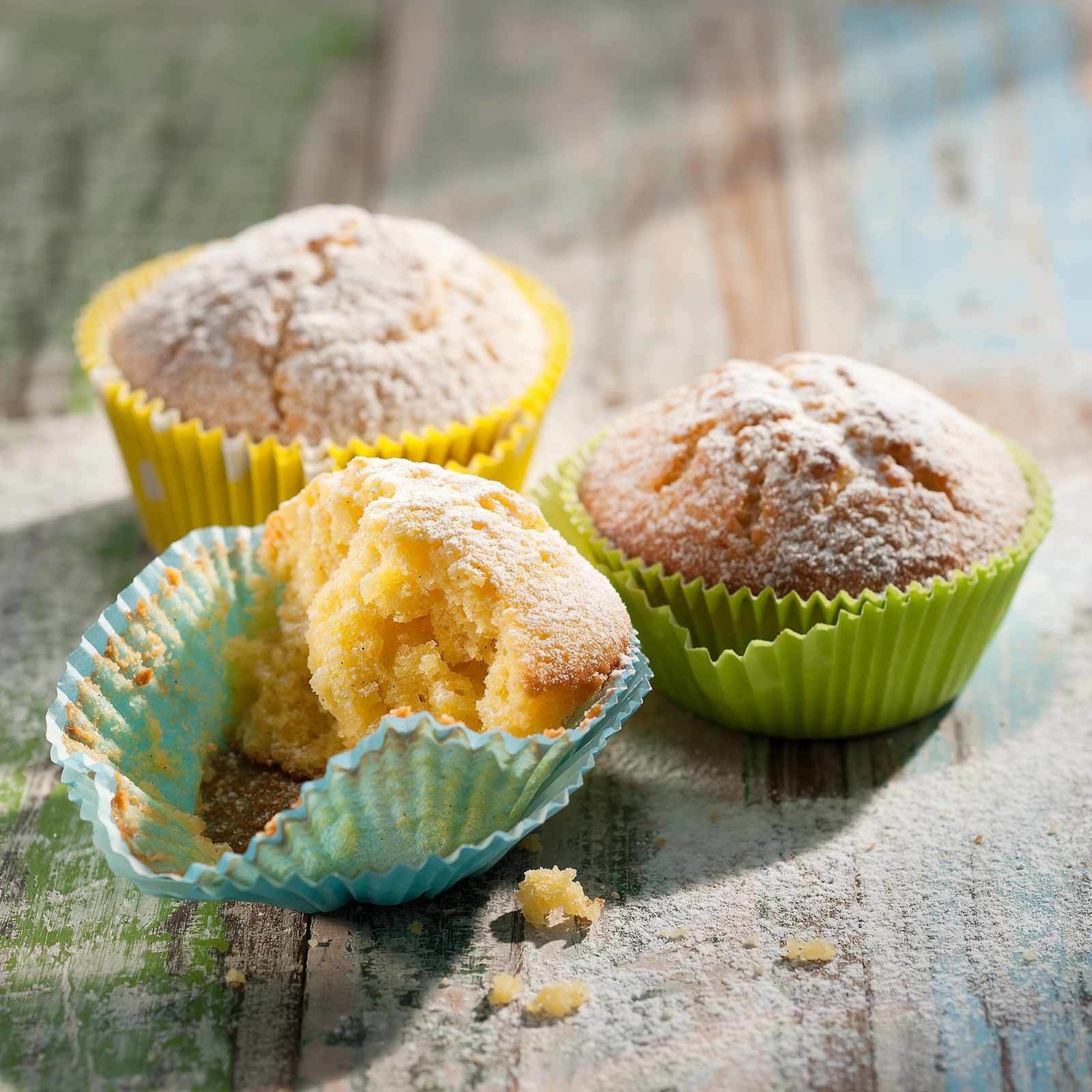Glutenfreie Aprikosen-Muffins