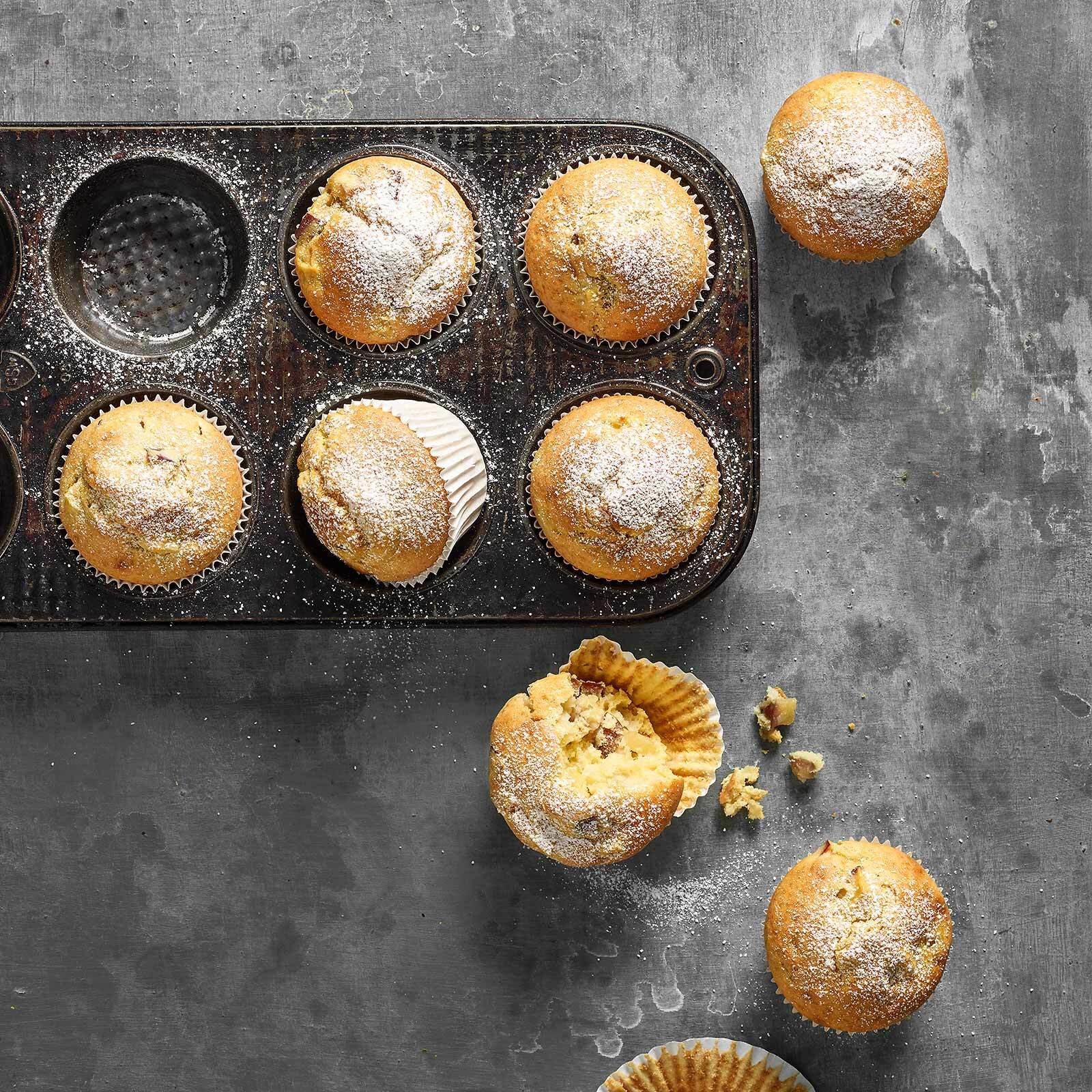 Mandel-Apfel-Muffins