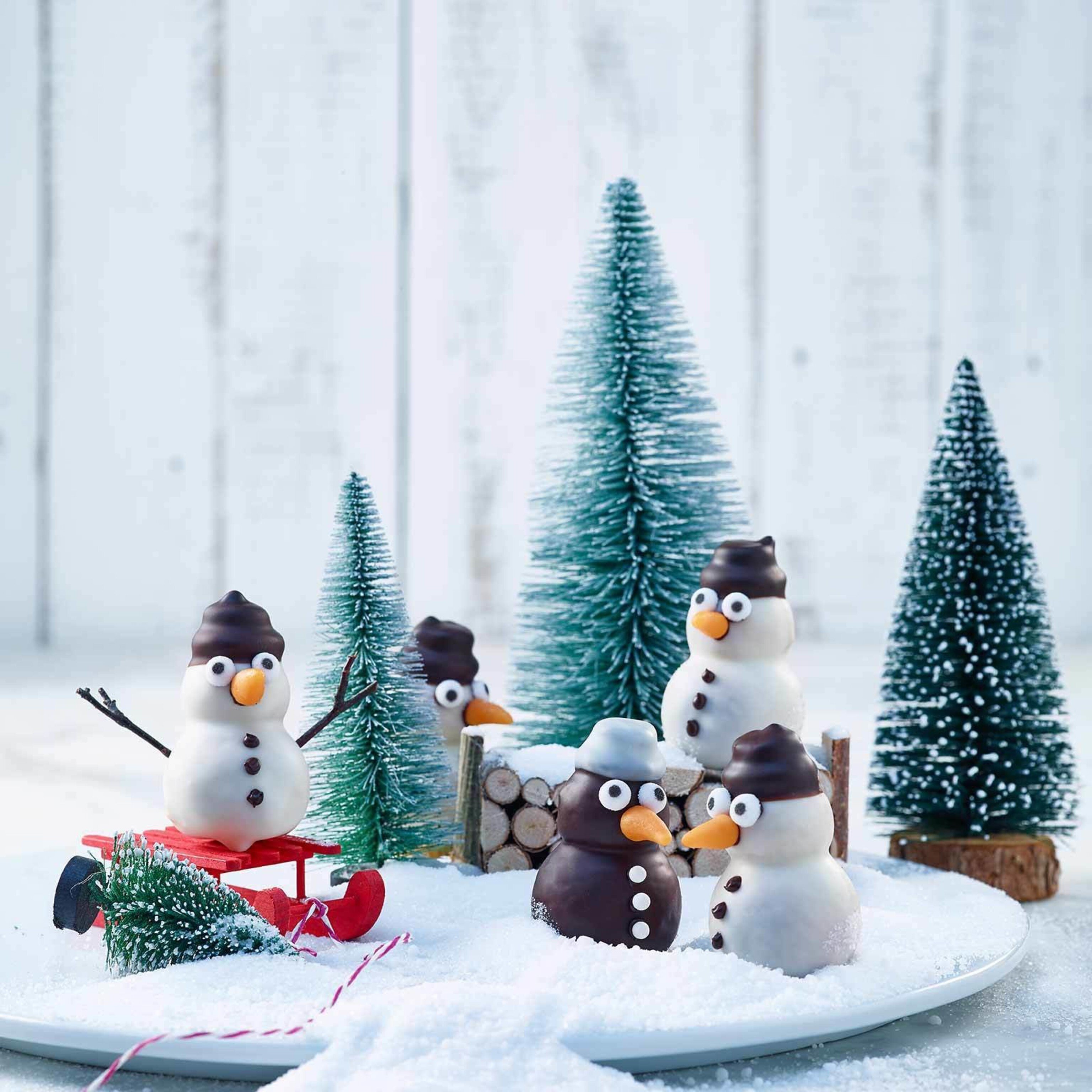 Bonshommes de neige à la cannelle