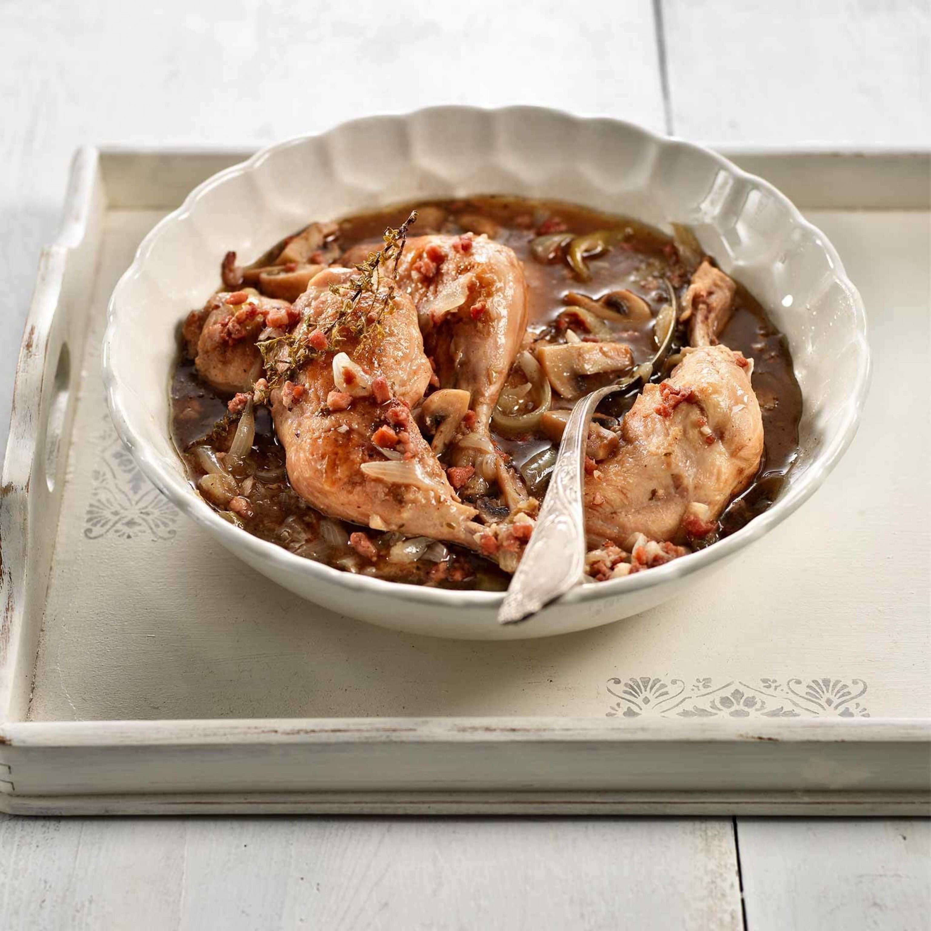 Coq au porto