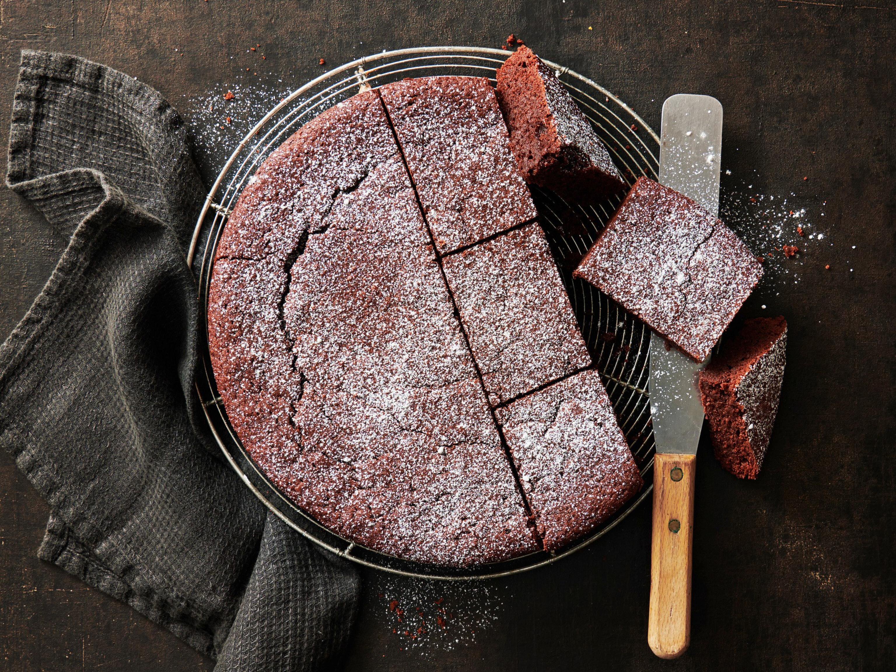 Okara-Schokoladekuchen