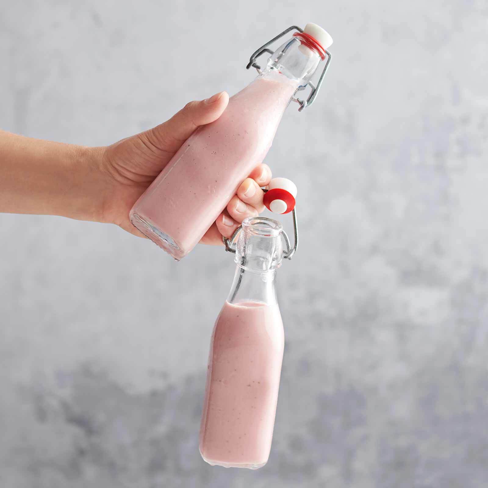 Smoothie aux fraises