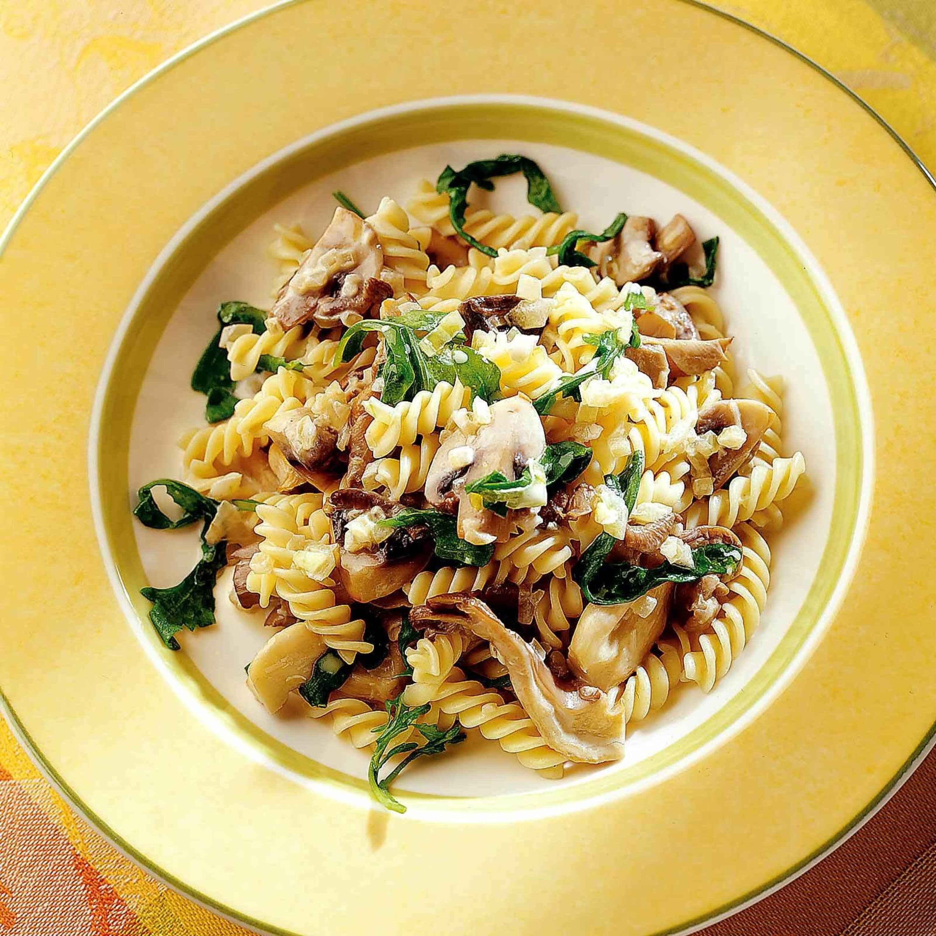 Pasta mit Pilzsauce