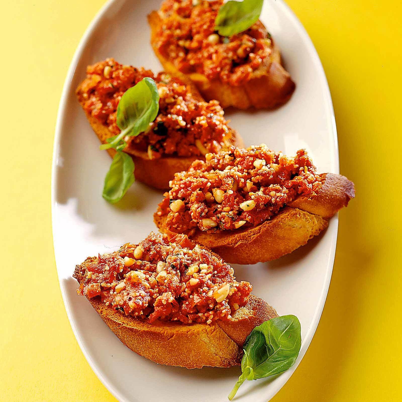 Crostini al pomodoro