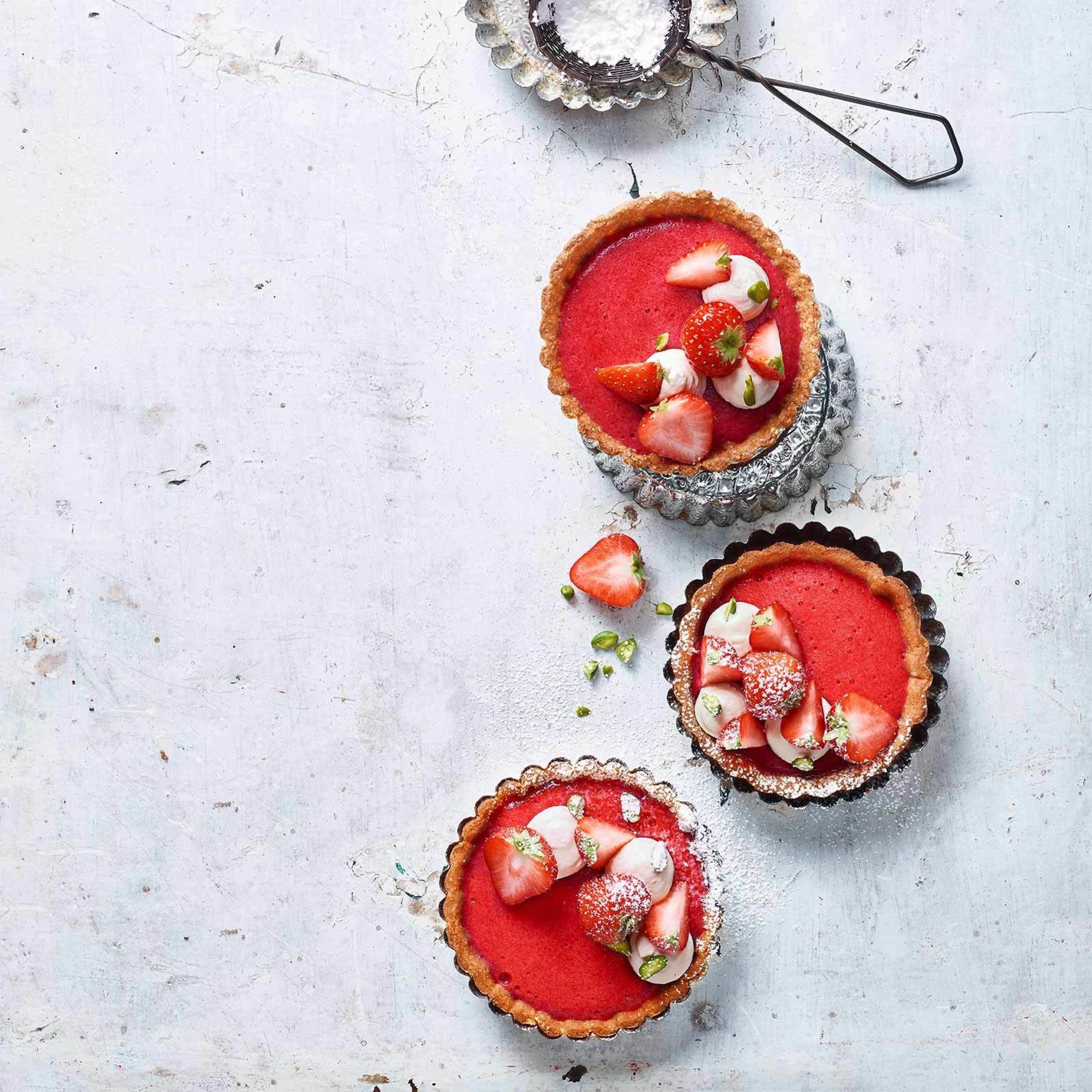 Tartelettes aux fraises