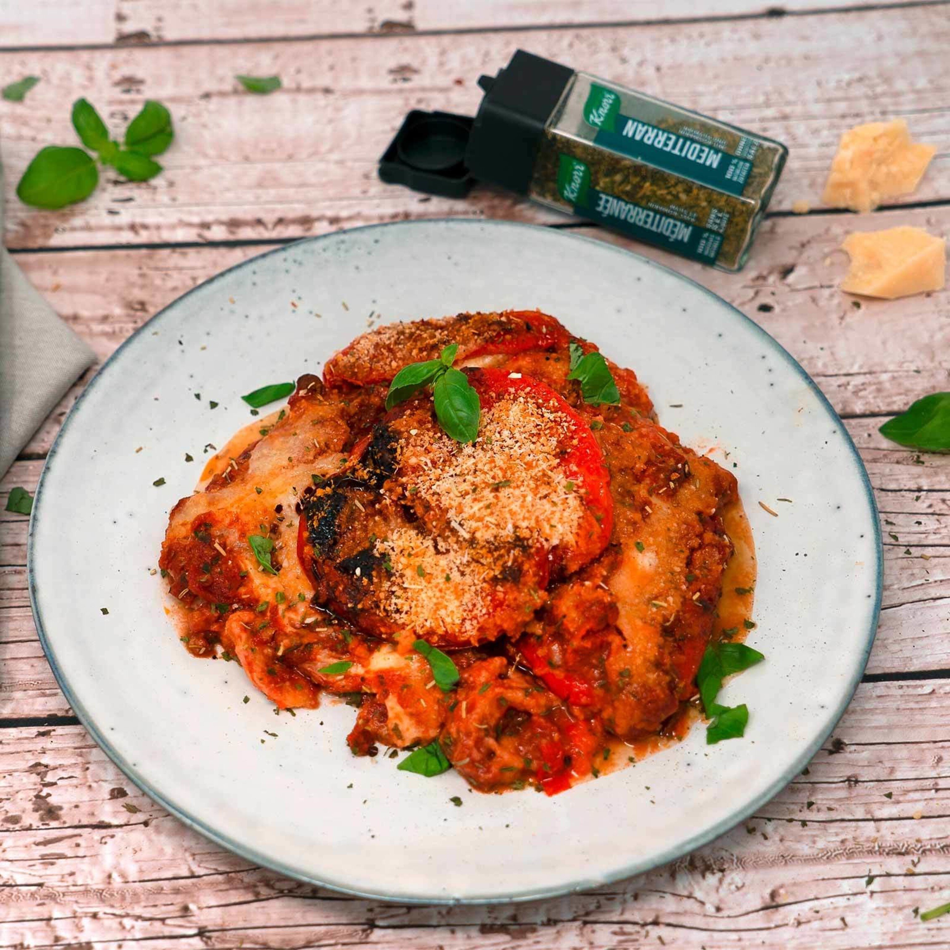 Peperoni Parmigiana