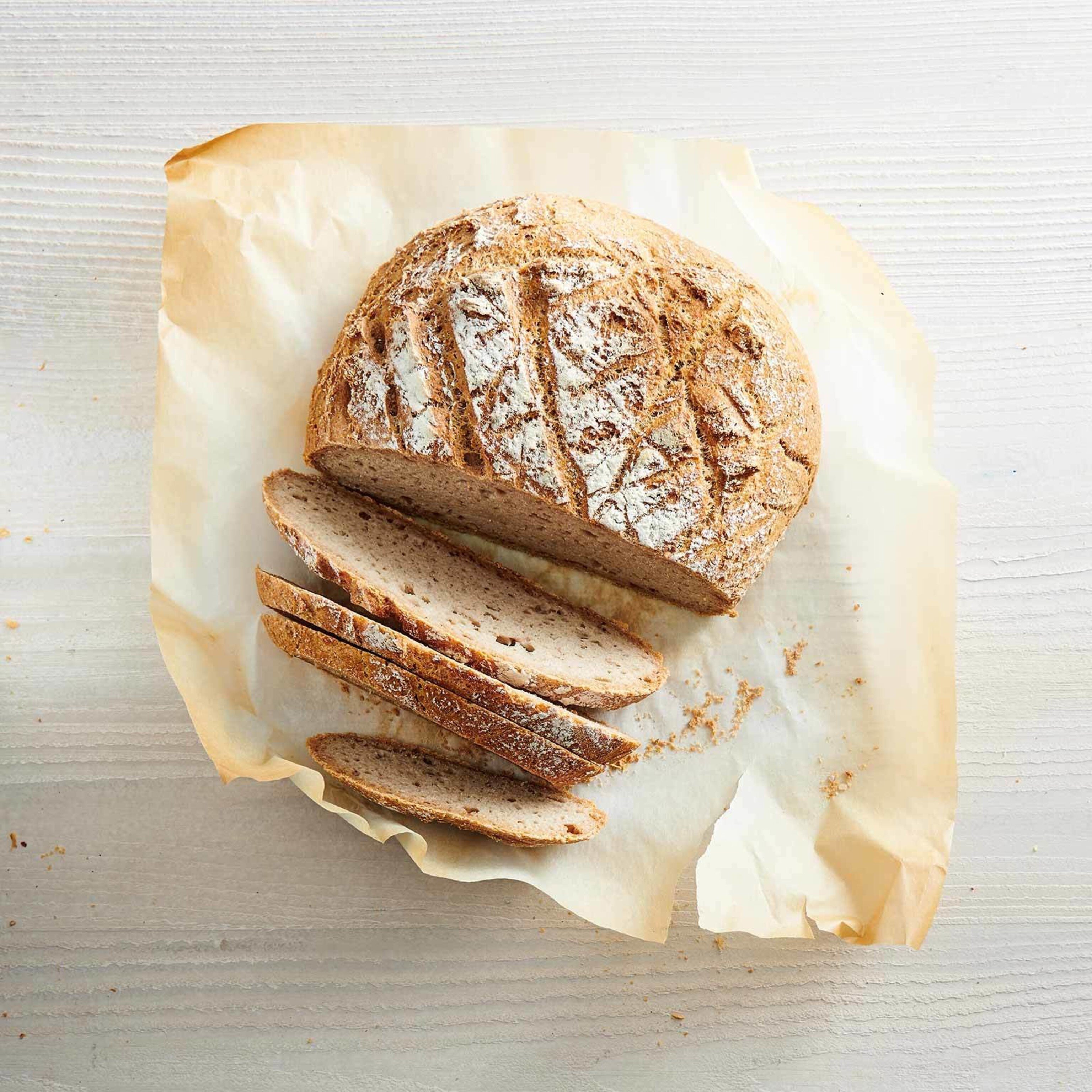 Glutenfreies Brot ohne Kneten