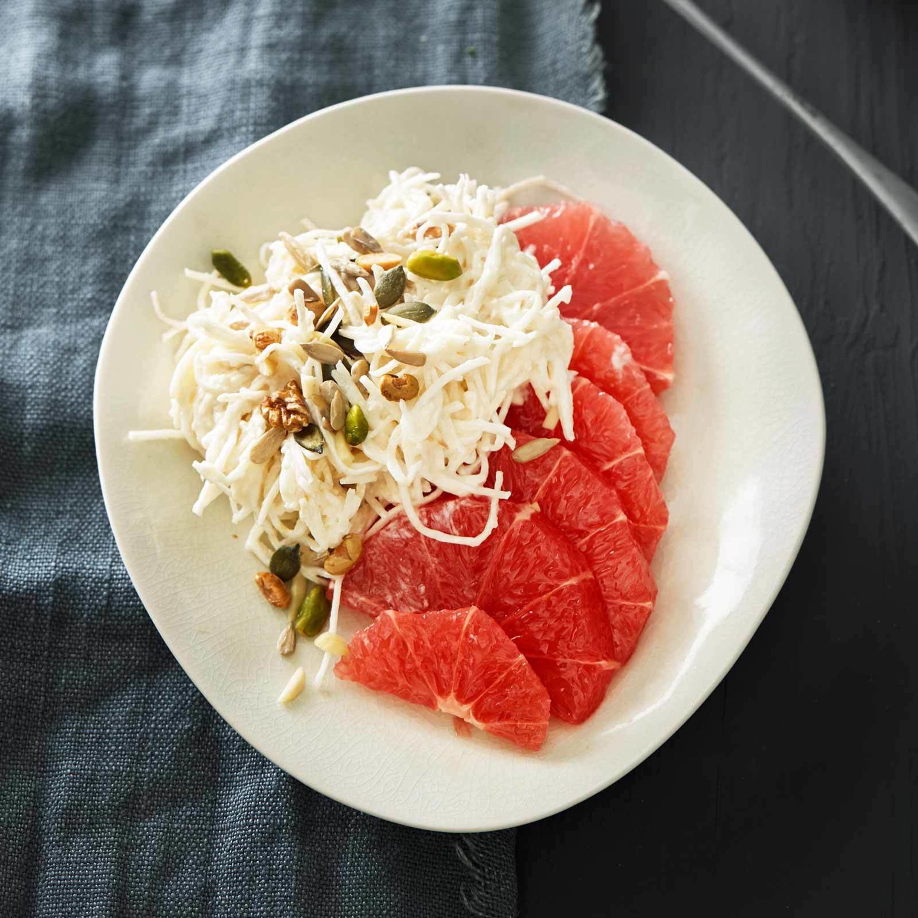 Selleriesalat mit Grapefruit