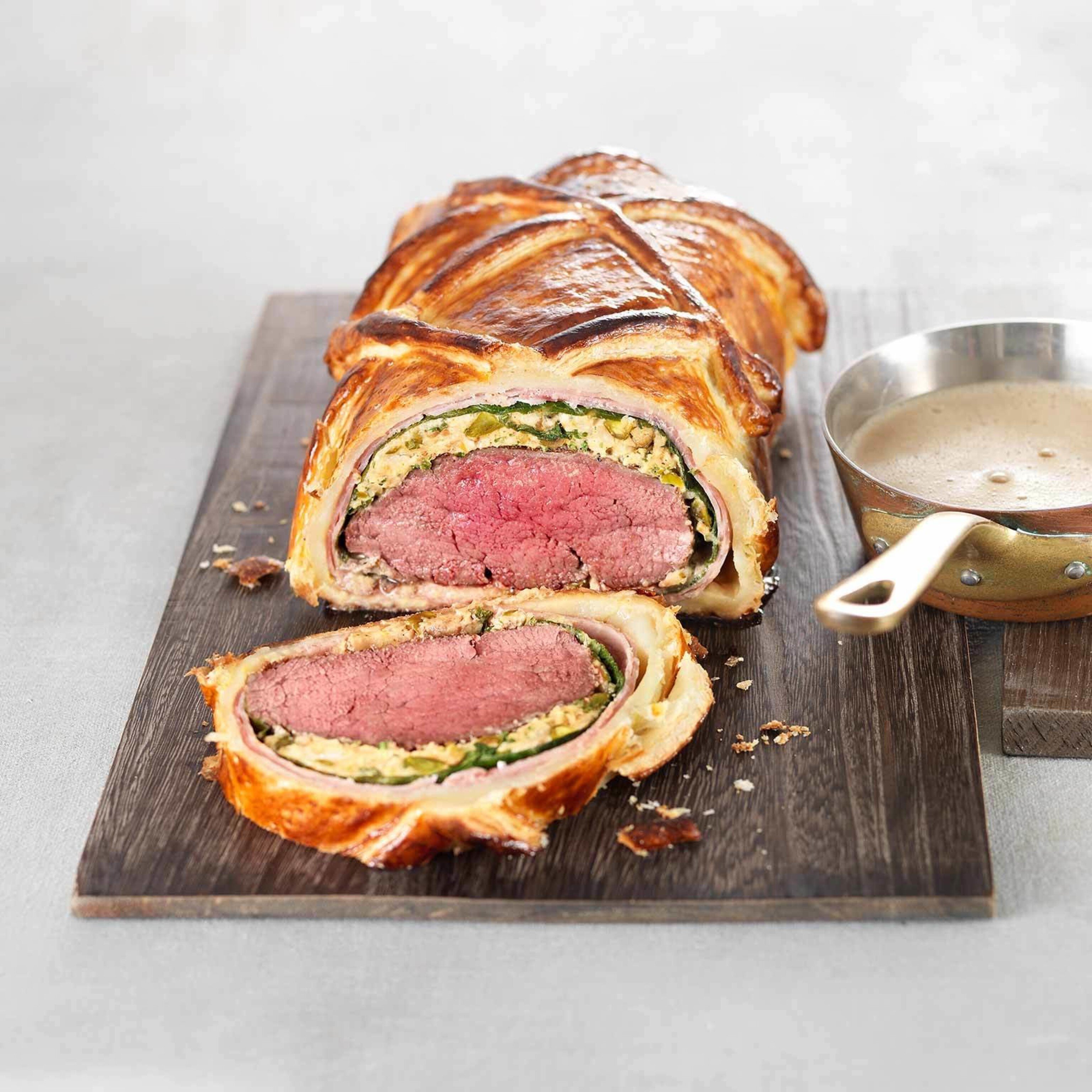 Rindsfilet im Teig